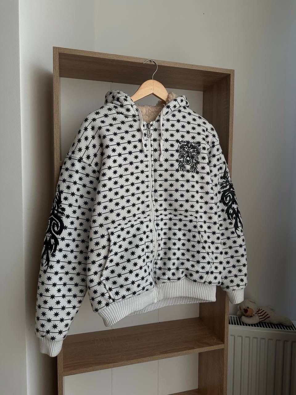 Christian Audigier × Ed Hardy × Vintage Vintage Ed Hardy Christian Audigier Style Hoodie Size US M / EU 48-50 / 2 - 18 Thumbnail