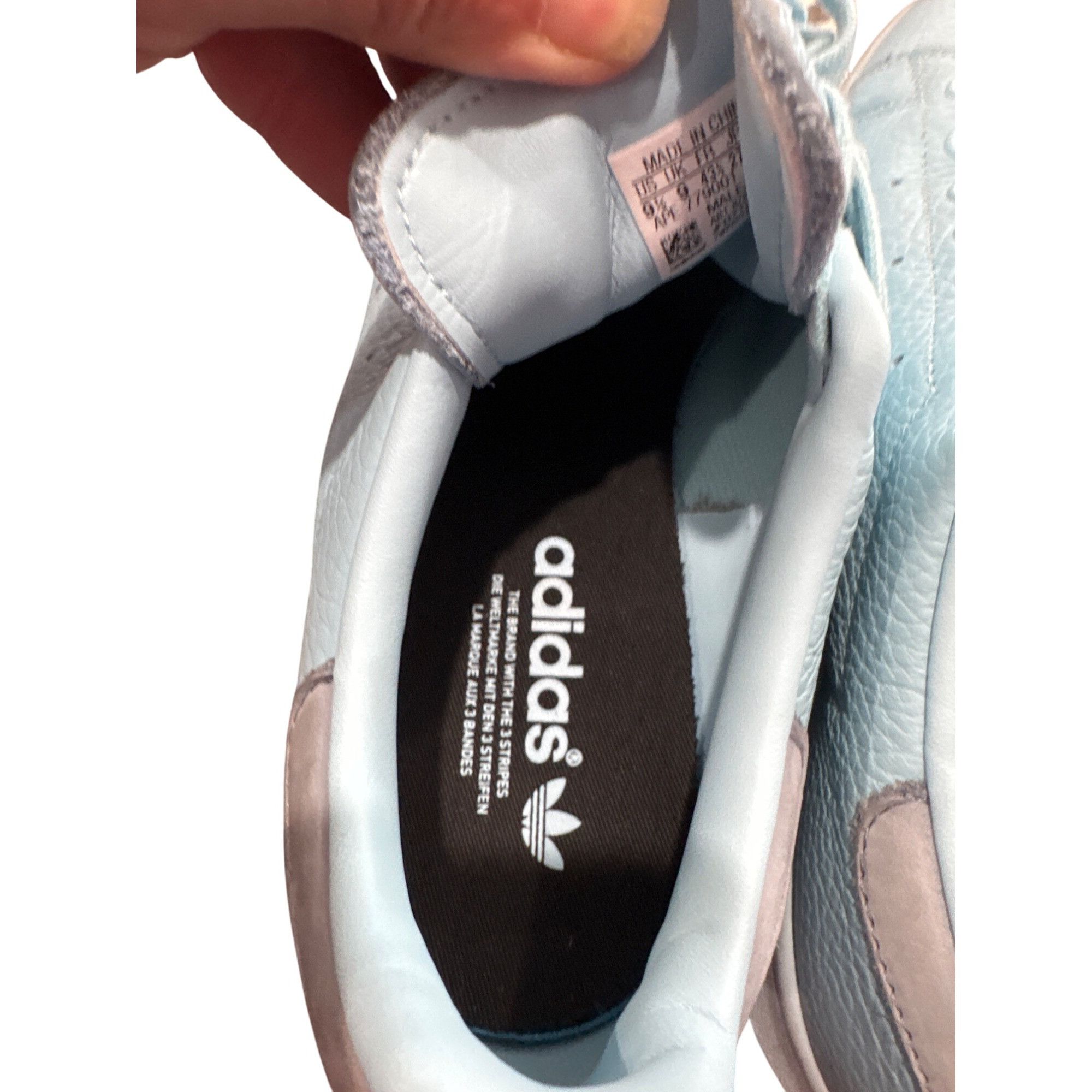 Adidas Adidas Stan Smith mens Icy Blue Low Top Sneakers shoes Size Size US 9.5 / EU 42-43 - 7 Thumbnail