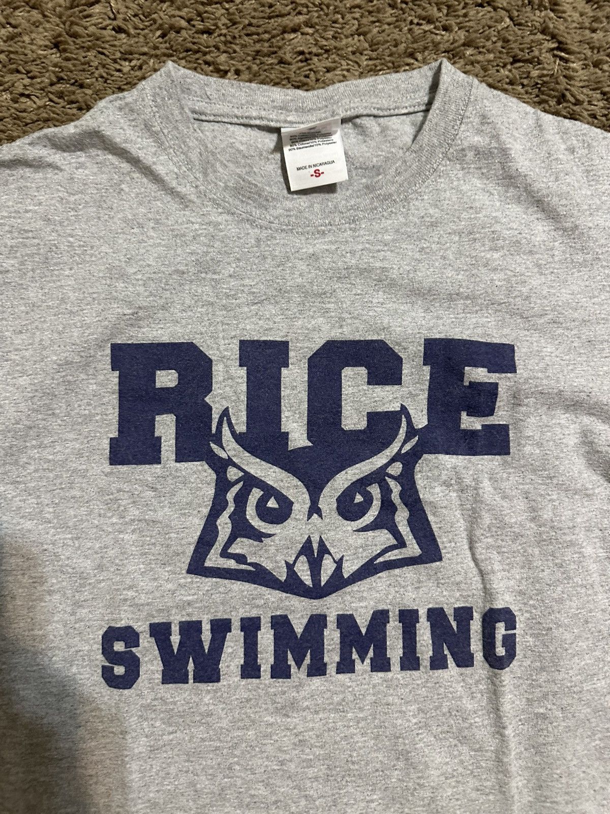 NCAA Vintage Rice University “Swimming” shirt 00s size small Size US S / EU 44-46 / 1 - 2 Thumbnail