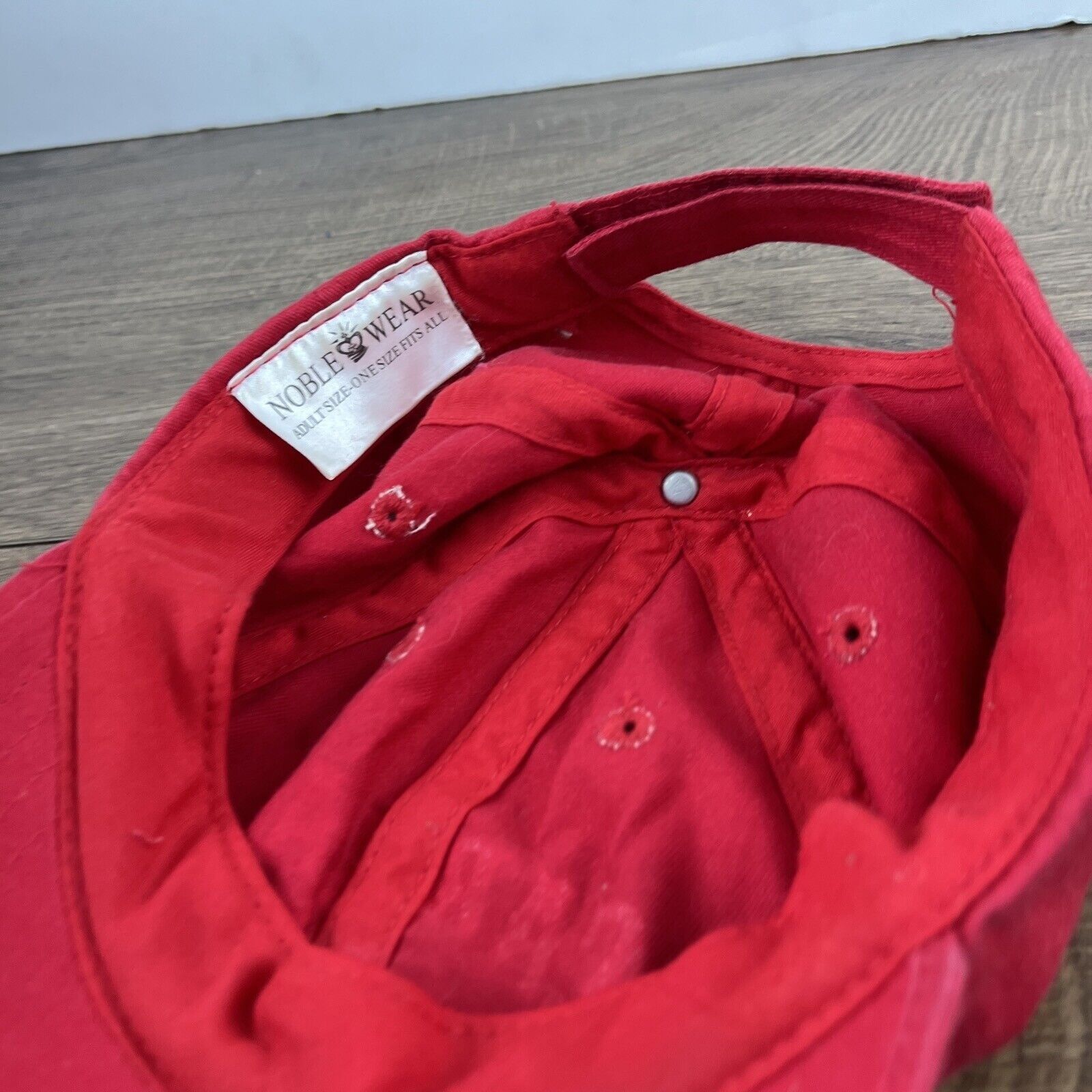 Other Cabela's Hat Cabelas Red Adjustable Hat Adult Size Hat Red C Size ONE SIZE - 12 Thumbnail
