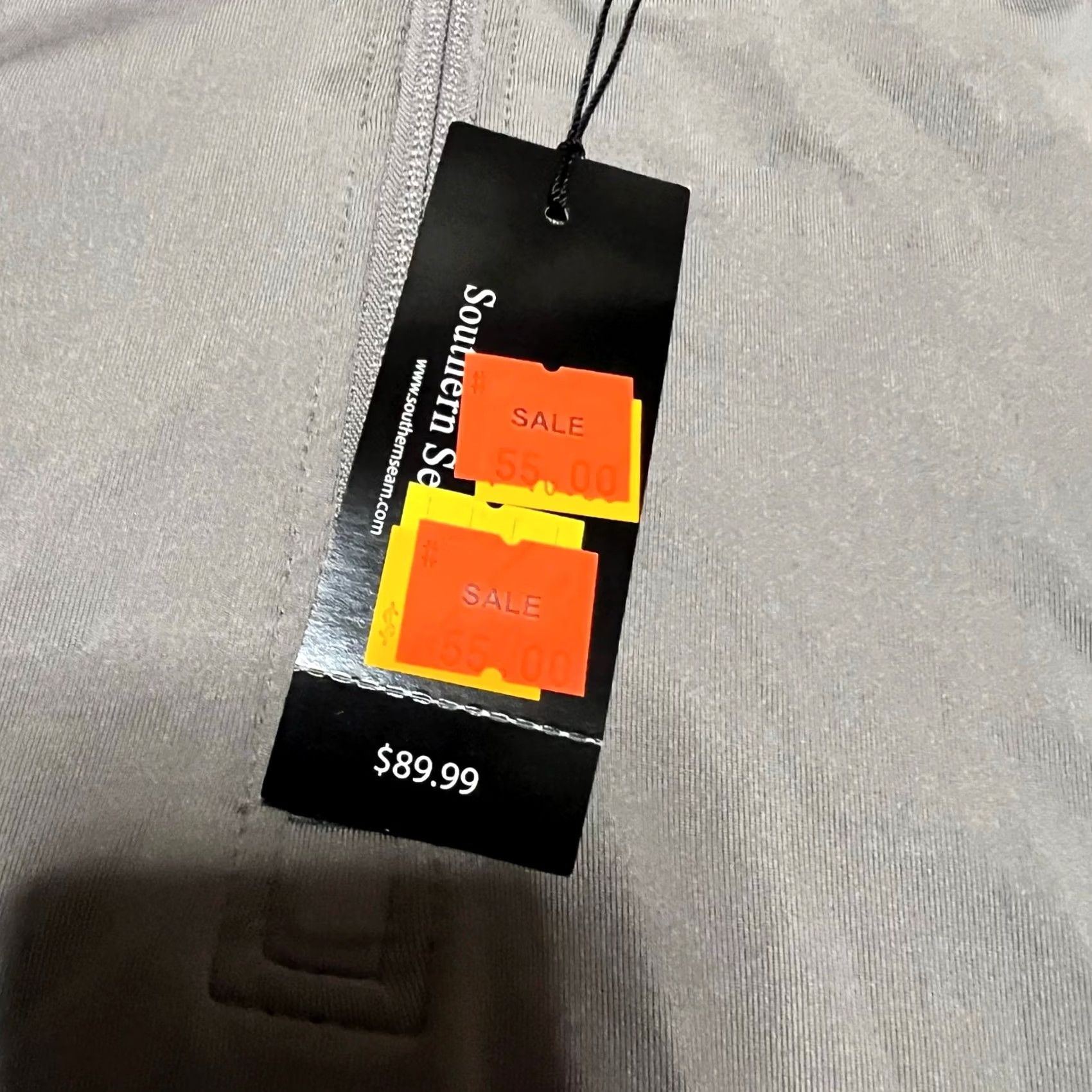 Vintage Southern Seam Shirt Mens Medium Gray Quarter Zip Golf Performance Long Sleeve Size US M / EU 48-50 / 2 - 3 Thumbnail