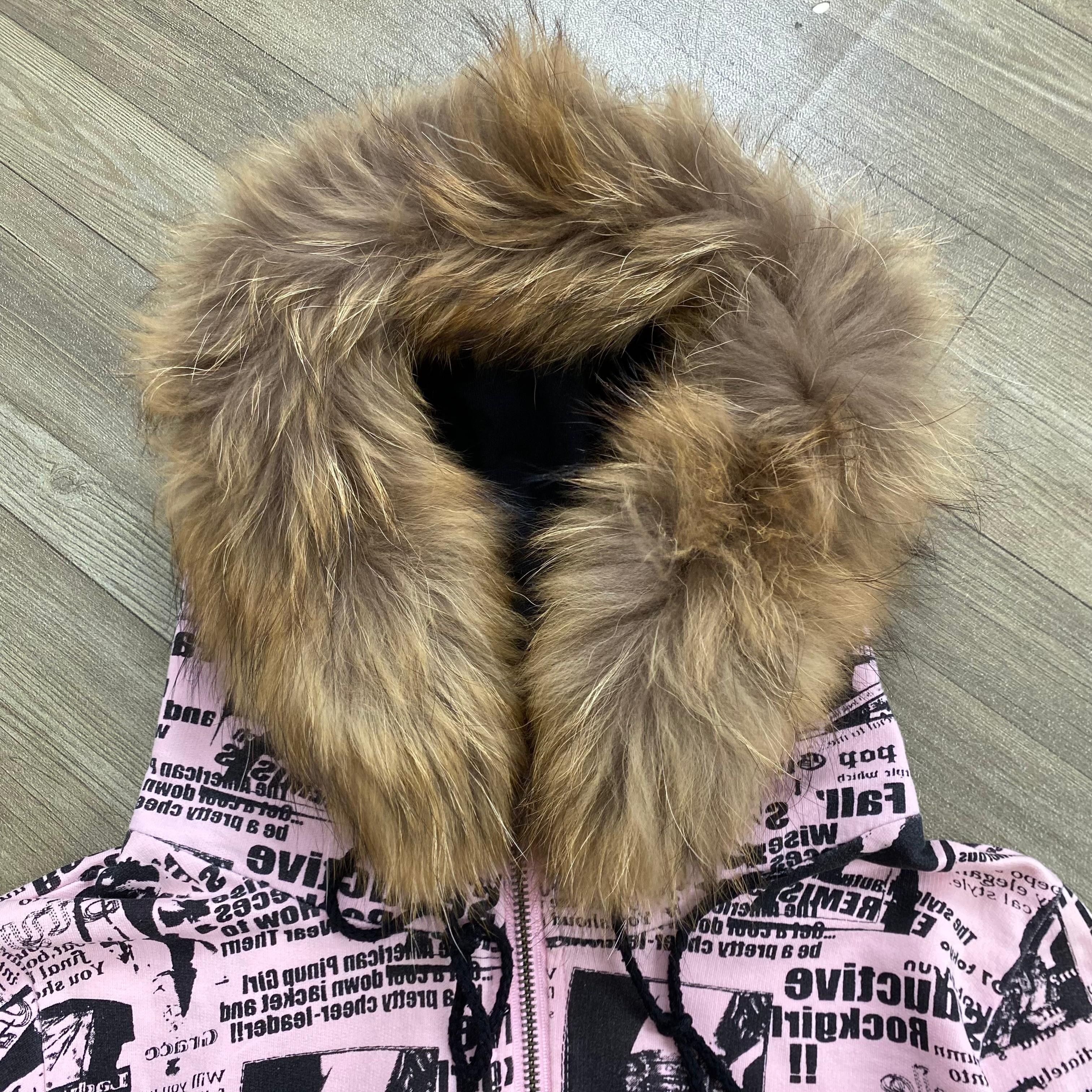 Beauty Beast 2000s Beauty Beast Cryx Kmrii Ifsix Lgb Fur ZipHoodie Size US XS / EU 42 / 0 - 2 Thumbnail