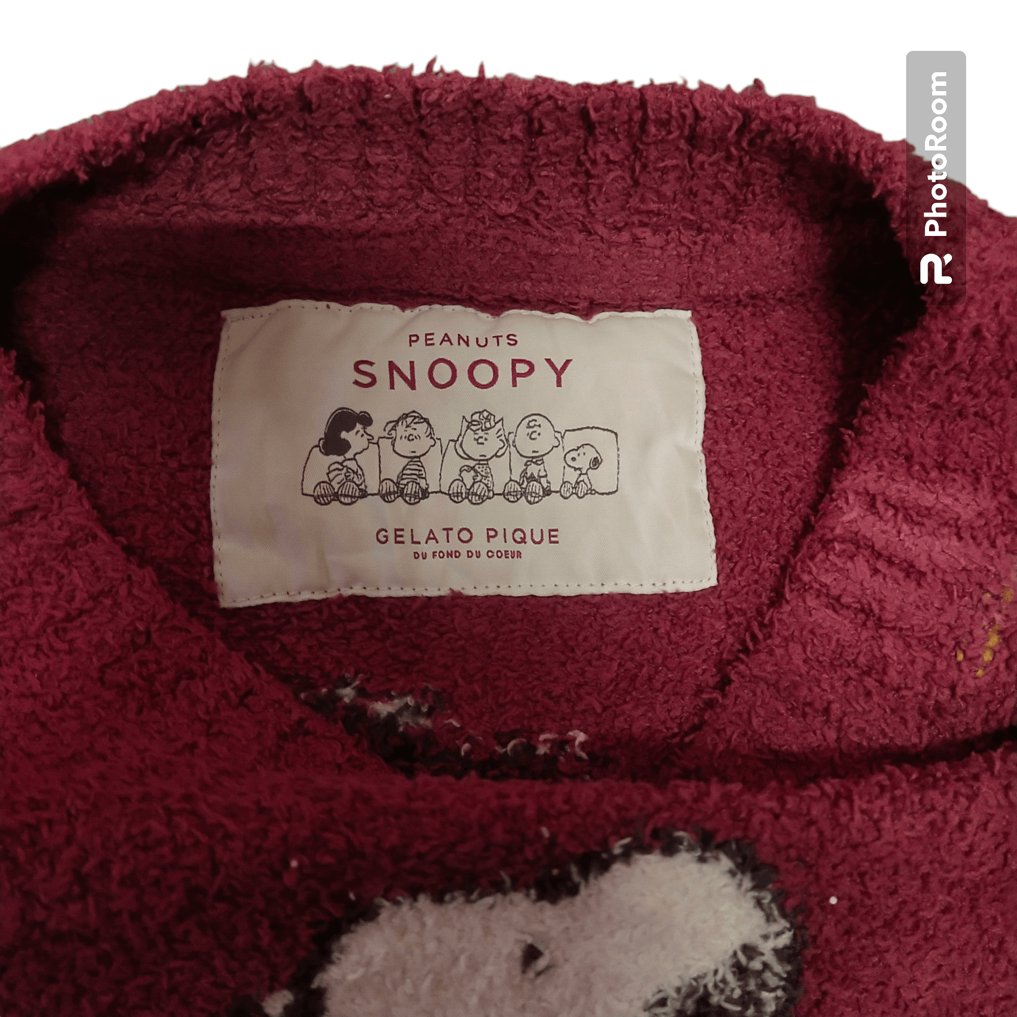 Cartoon Network × Japanese Brand × Peanuts (preferred) Red Snoopy Gelato Pique woolen Size US M / EU 48-50 / 2 - 2 Thumbnail