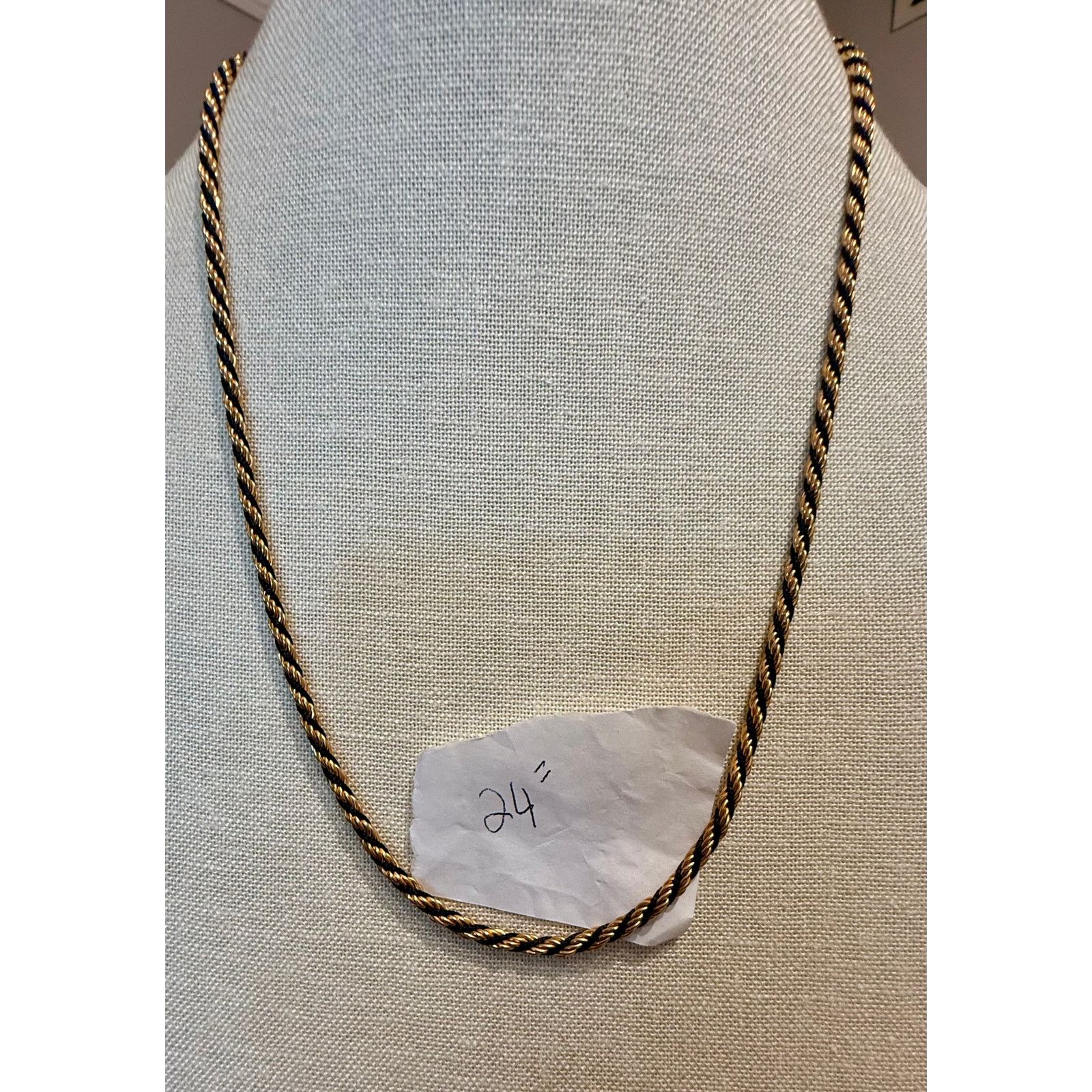 Monet Vintage Monet Chunky Box Runway Chain 53” Gold Tone Size ONE SIZE - 6 Thumbnail