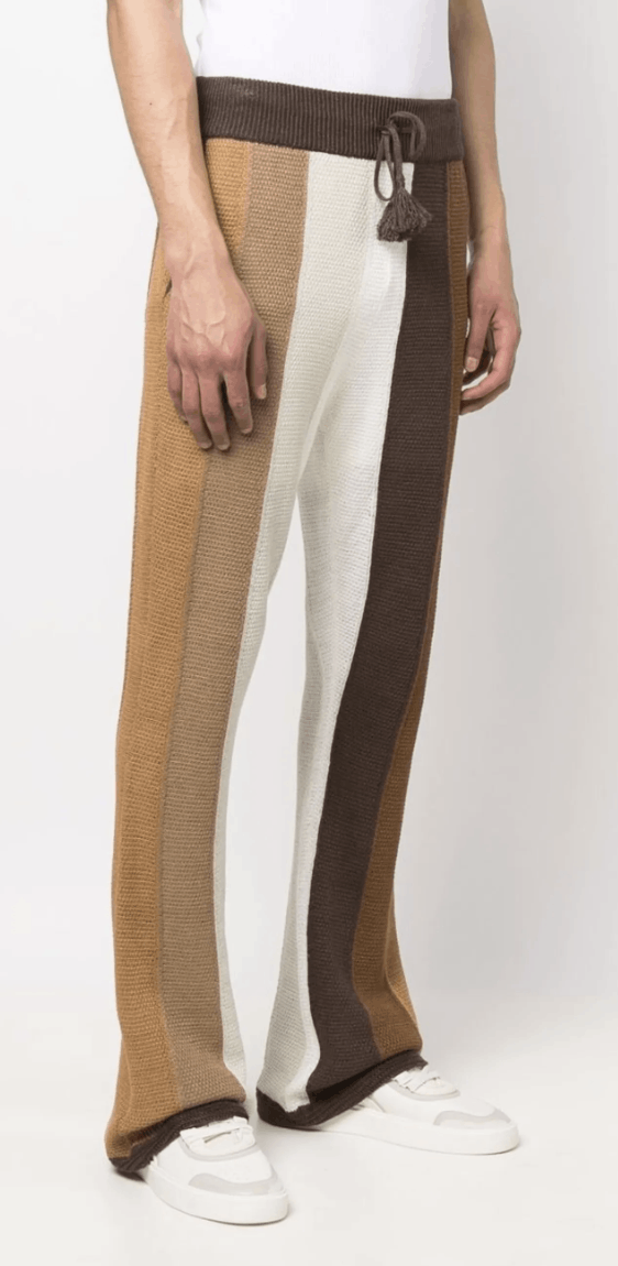 Amiri AMIRI STRIPED LINEN RELAXED PANTS Size US 32 / EU 48 - 2 Thumbnail