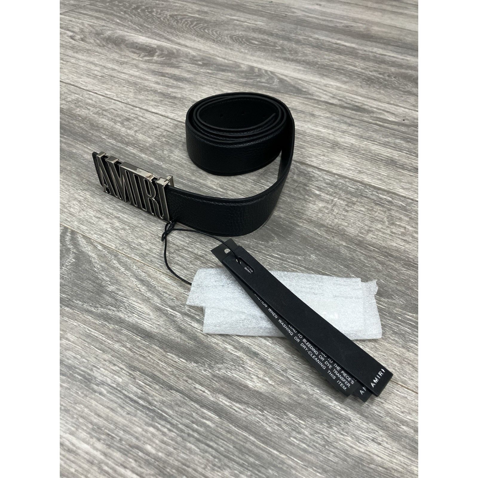 Amiri Amiri Core Logo Buckle Belt | BRAND NEW! | SIZE 90 Size ONE SIZE - 15 Thumbnail