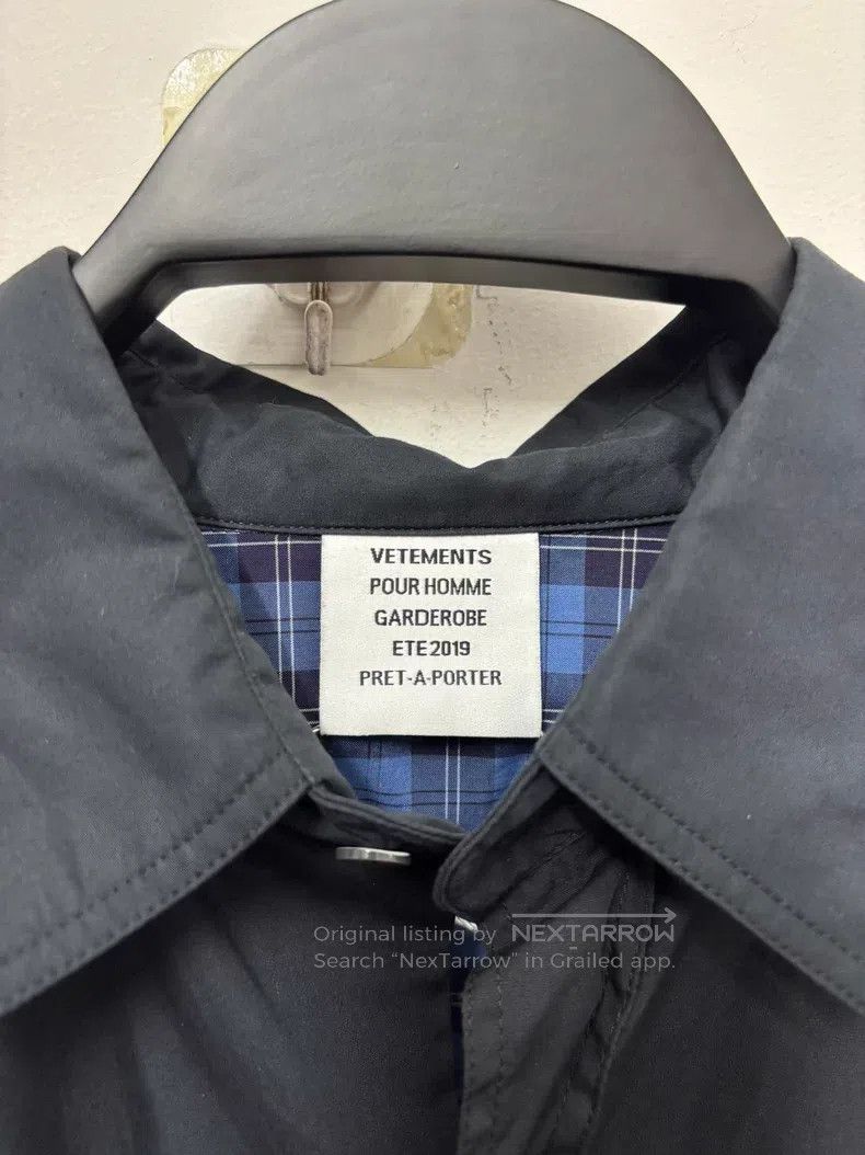Vetements VETEMENTS Plaid Patchwork Blazer Shirt Size US XS / EU 42 / 0 - 4 Thumbnail
