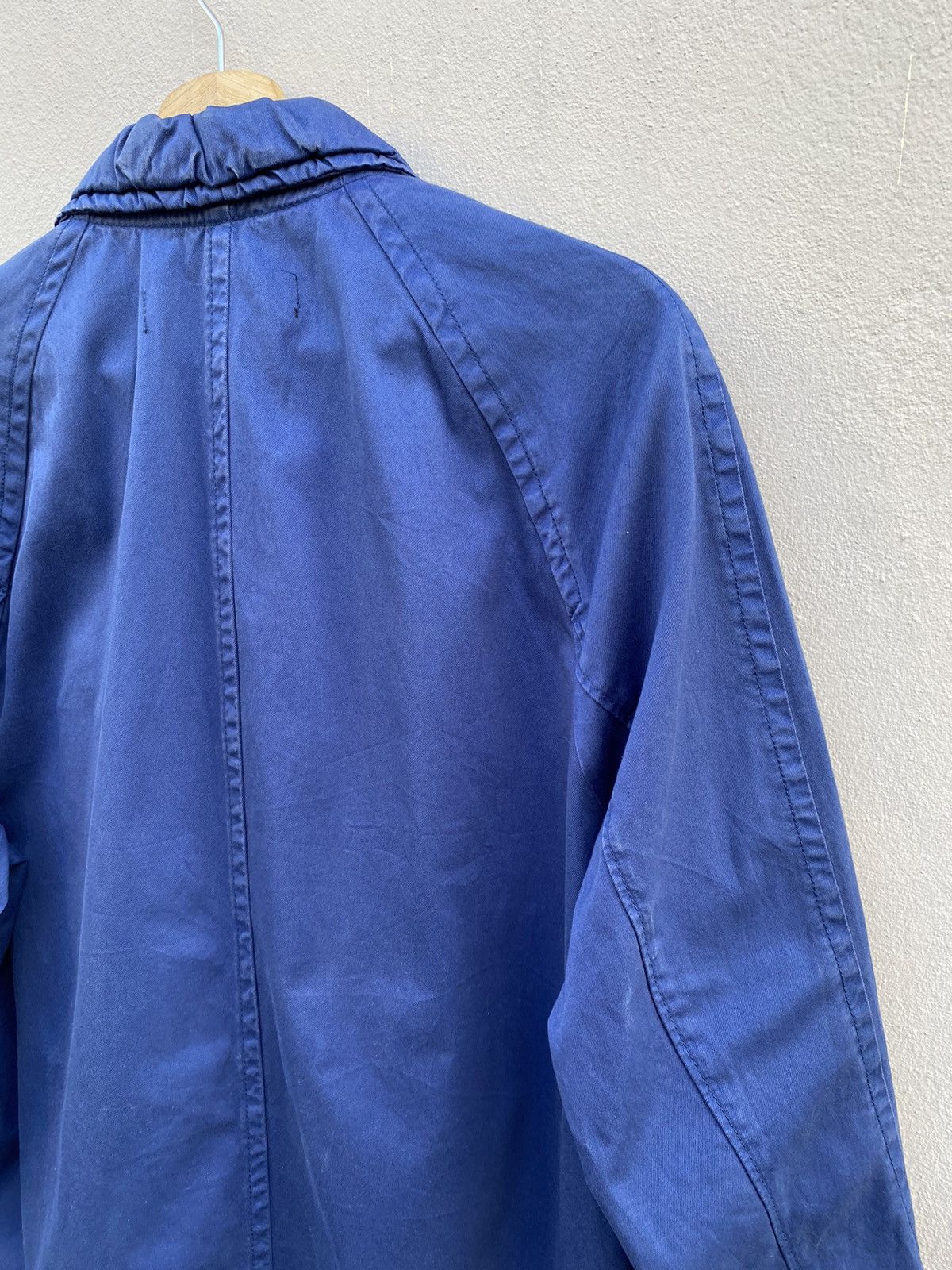 Designer × Issey Miyake × mercibeaucoup Mercibeaucoup by ISSEY MIYAKE Long Parka Blue Garment-Dyed Size US L / EU 52-54 / 3 - 11 Thumbnail