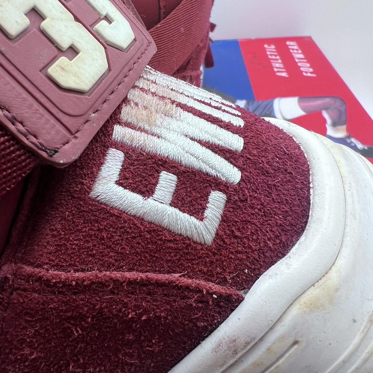 Vintage Ewing 33 Hi Red/Black RN 91175 Basketball Sneaker MEN 10.5 Size US 10.5 / EU 43-44 - 7 Thumbnail