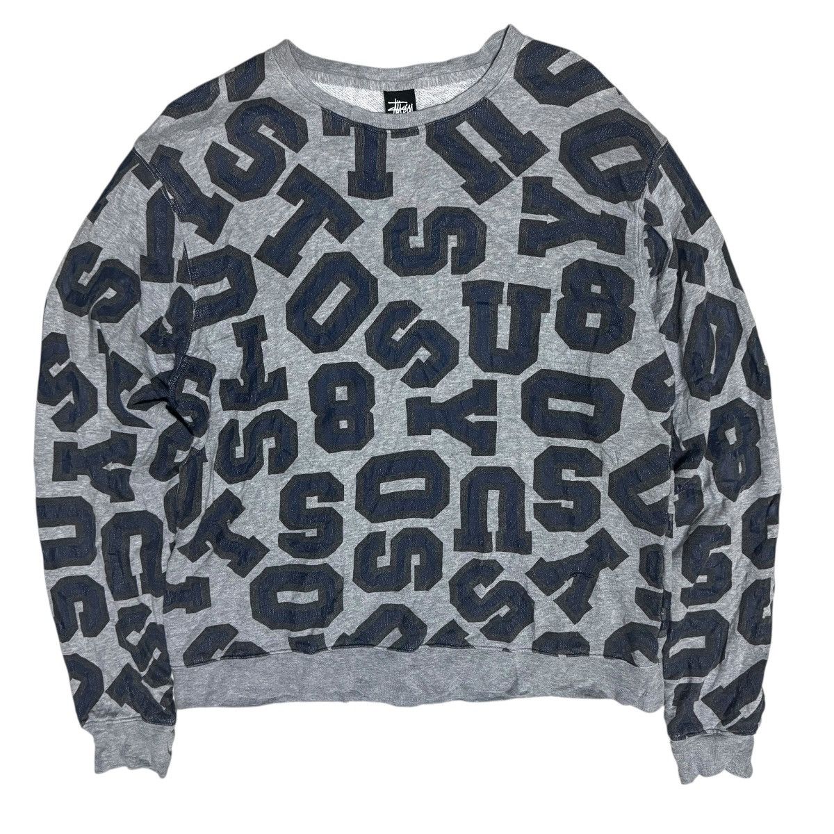 Stussy Stussy Overprint Sweatshirt Size US M / EU 48-50 / 2 - 1 Thumbnail
