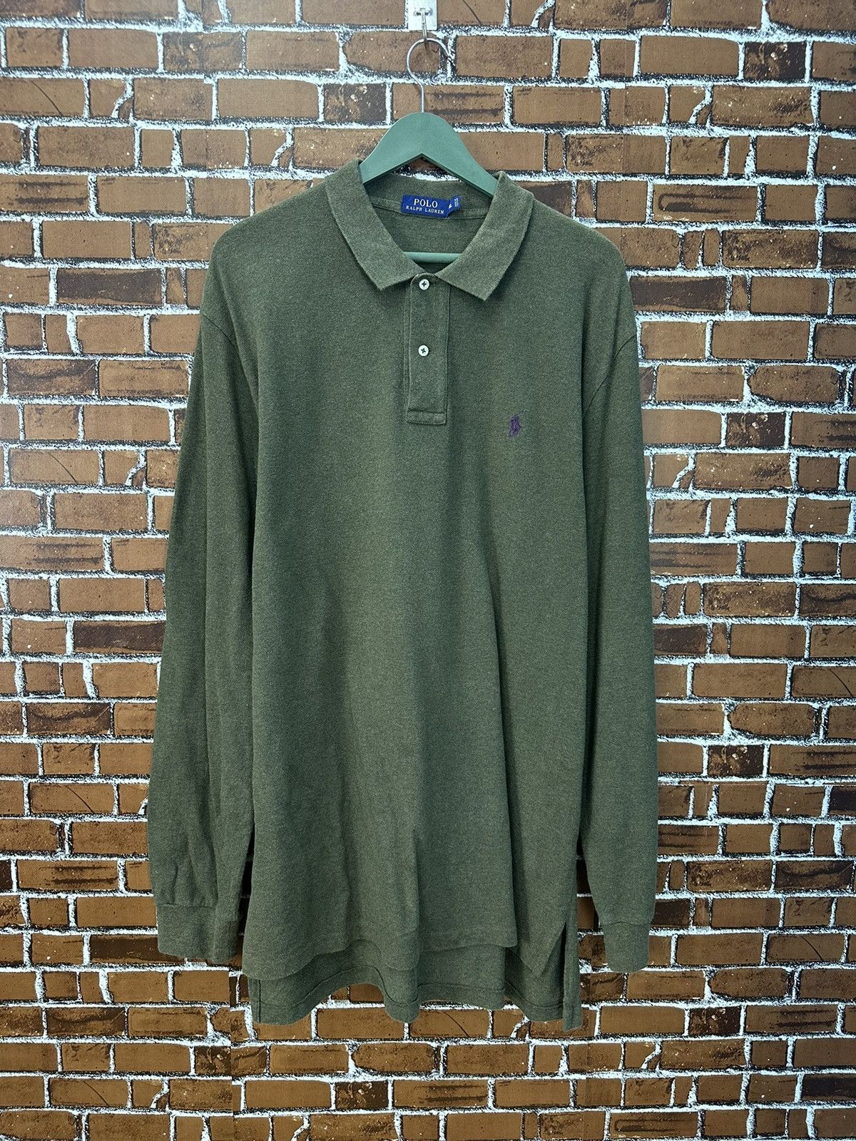 Polo Ralph Lauren Polo Ralph Lauren Long Sleeve Rugby Shirt A914 Size US XL / EU 56 / 4 - 1 Thumbnail