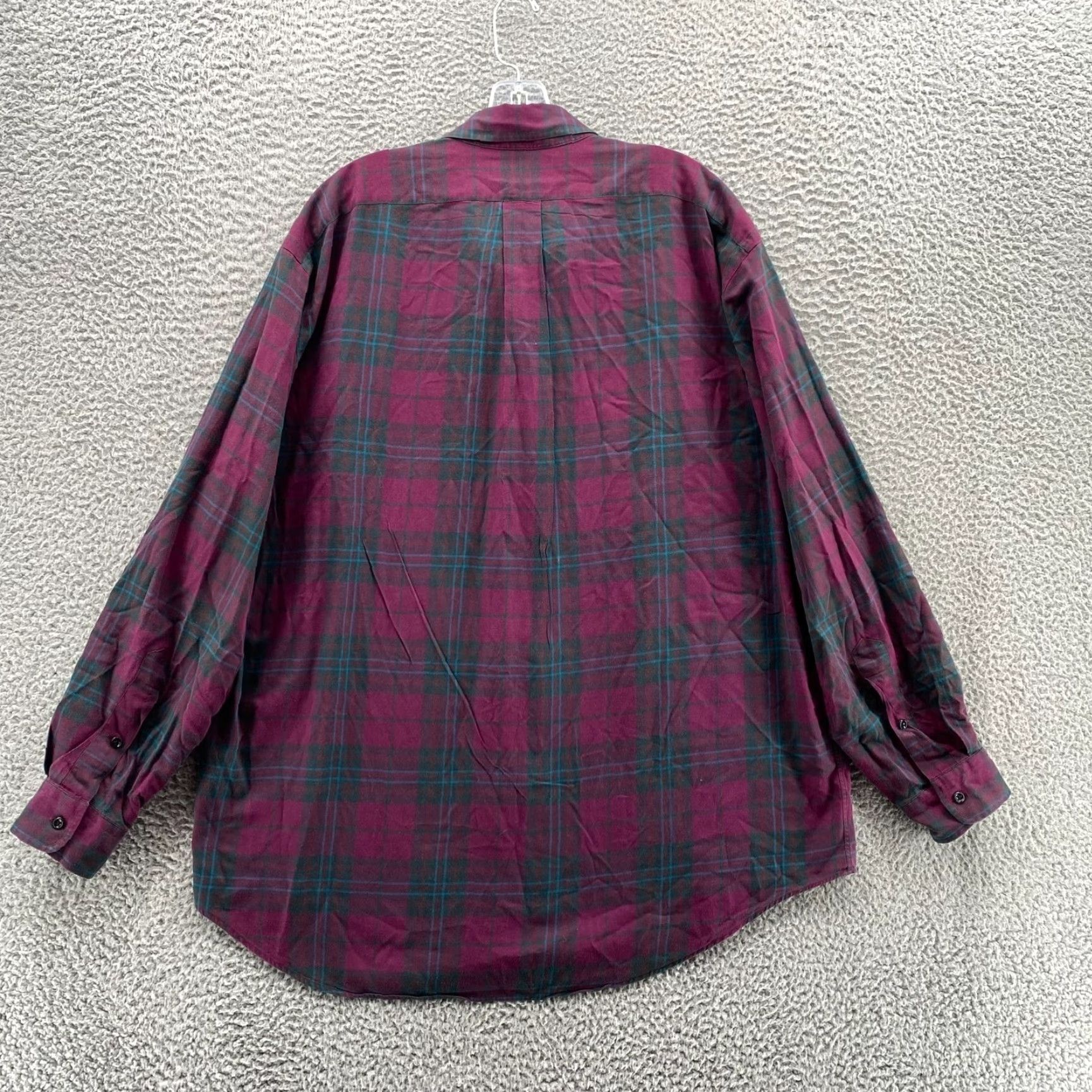 Polo Ralph Lauren Polo Ralph Lauren Flannel Button-Down Blake Plaid 100% Cotton Men's Large L Multicolor Plaid Pattern Shirt Size US L / EU 52-54 / 3 - 7 Thumbnail