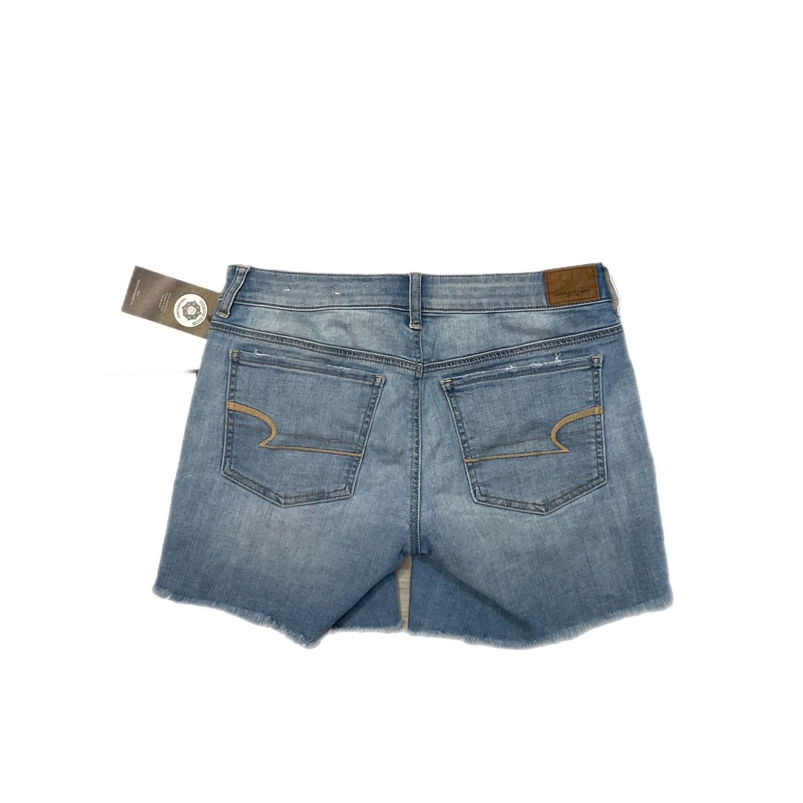 American Eagle Outfitters American Eagle Women’s Super Stretch X Denim Shorts Size 32" / US 10 / IT 46 - 2 Thumbnail