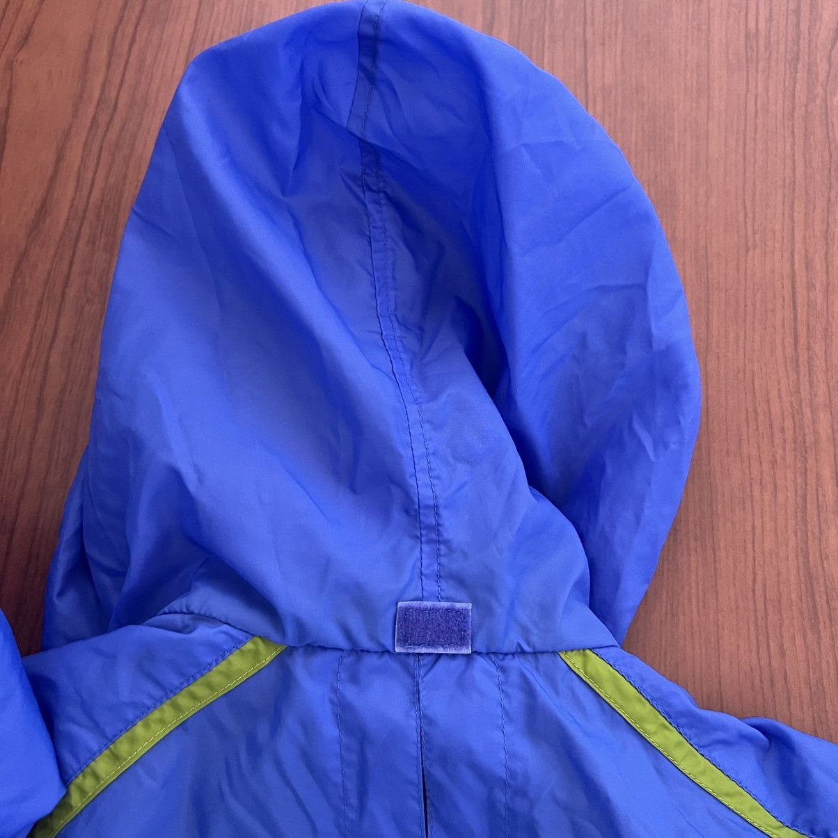 Nike Vintage Nike Blue Green Hooded Windbreaker Jacket Men’s L Size US L / EU 52-54 / 3 - 8 Thumbnail