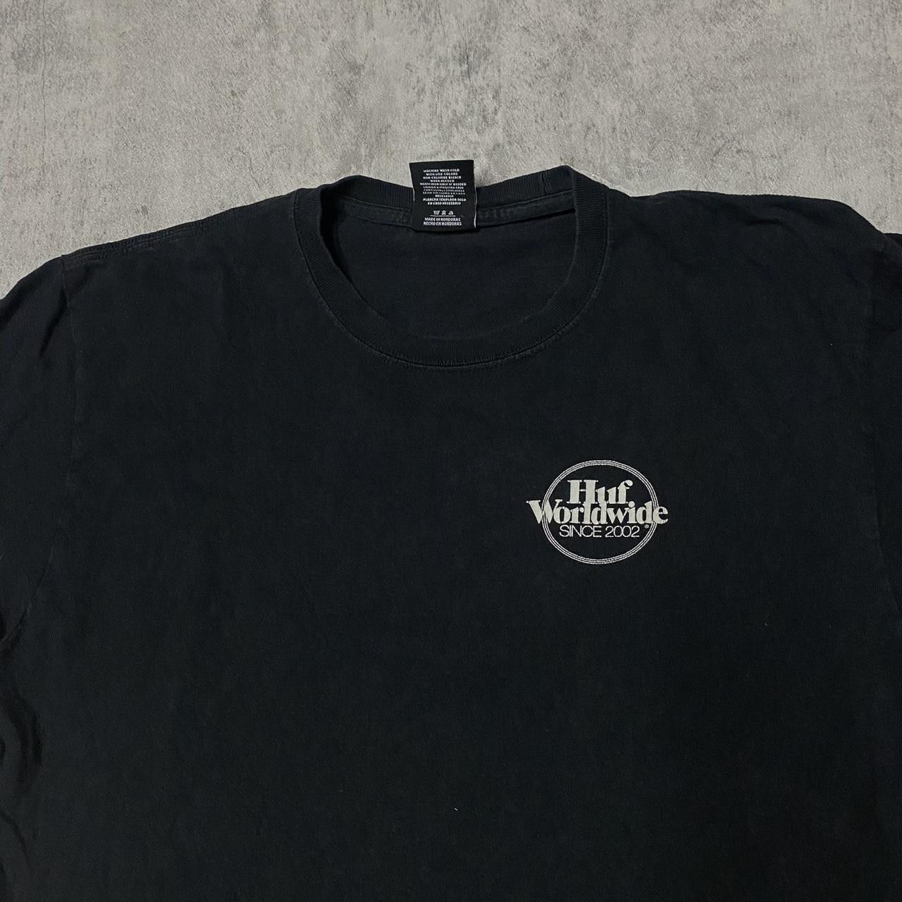 Other HUF black cotton t-shirt Size US L / EU 52-54 / 3 - 2 Thumbnail