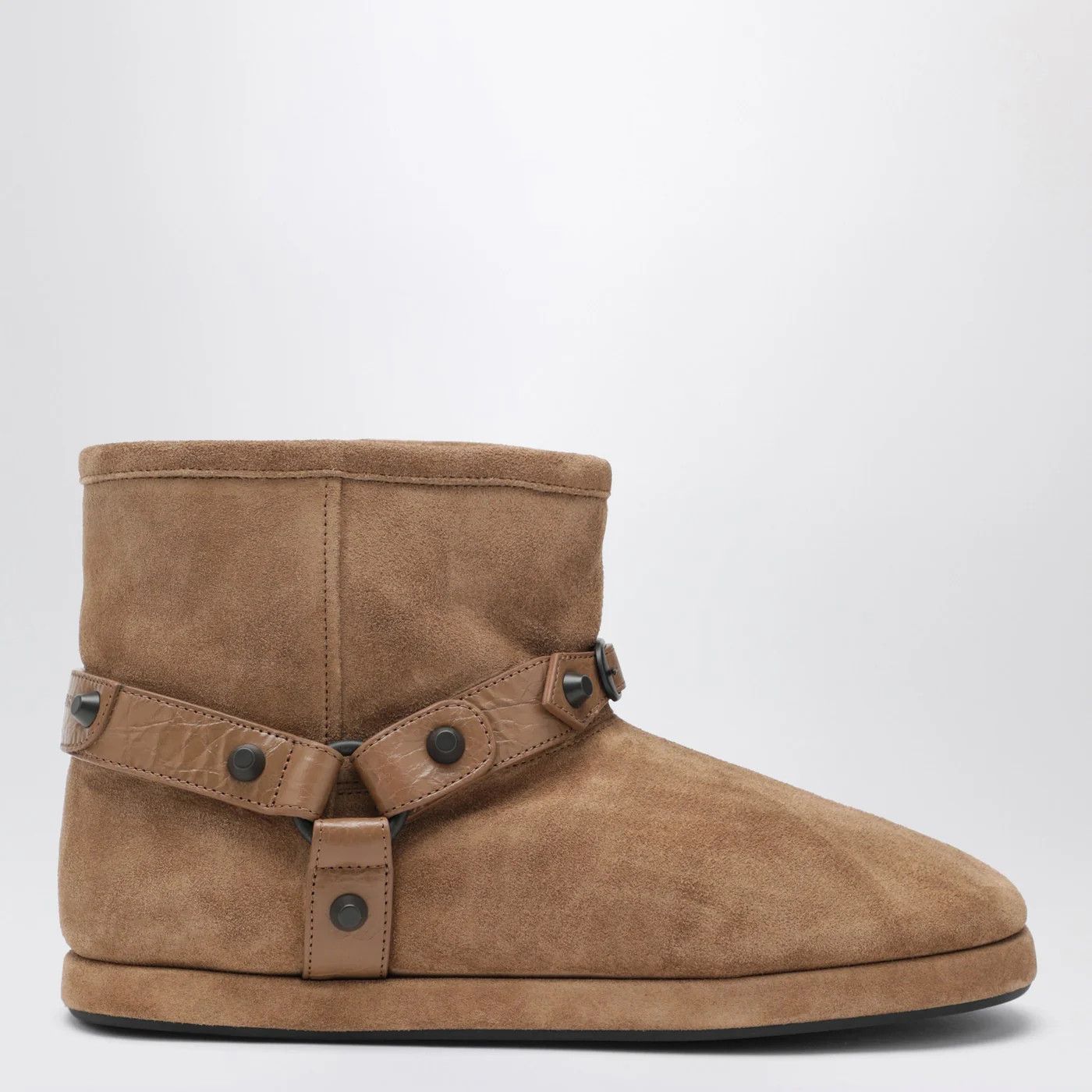 Balenciaga o1d2blof0426 Alaska Soft Ankle Boots in Camel Size US 10 / IT 40 - 1 Thumbnail