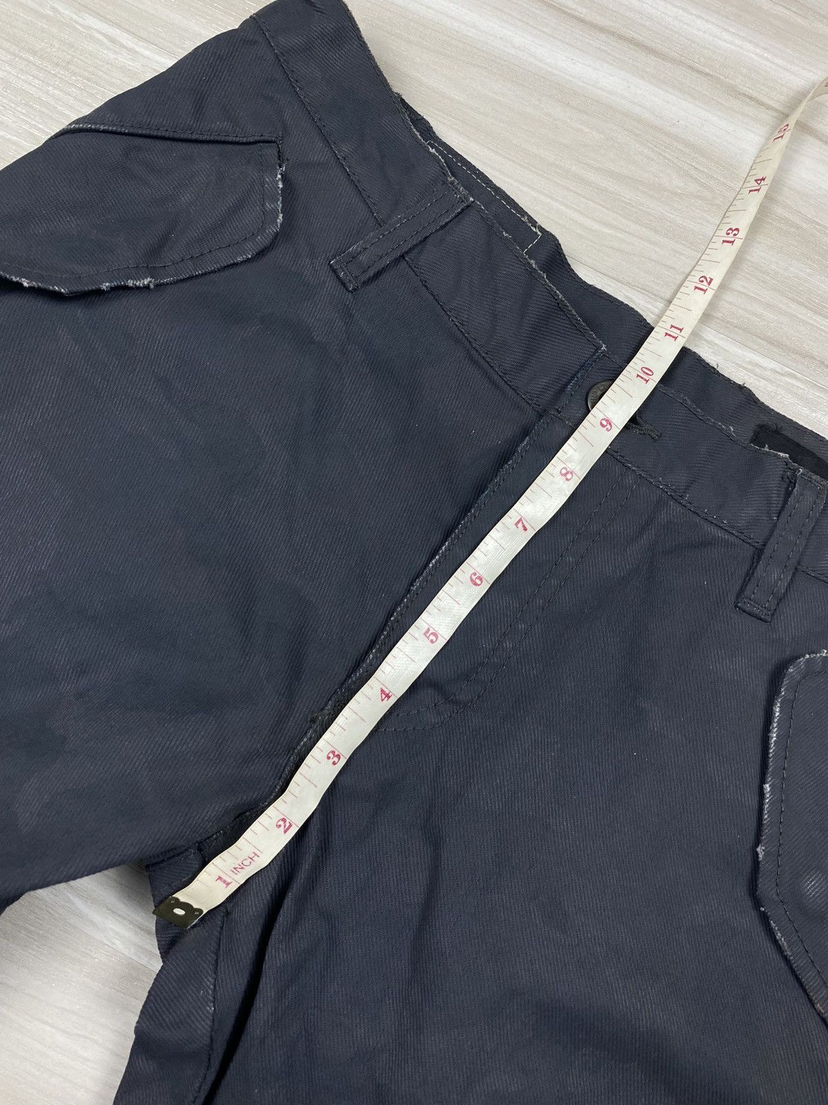 If Six Was Nine × Japanese Brand × L7 Real Hip 2000s L7 real hip cargo pocket pants design camo Size US 32 / EU 48 - 15 Thumbnail