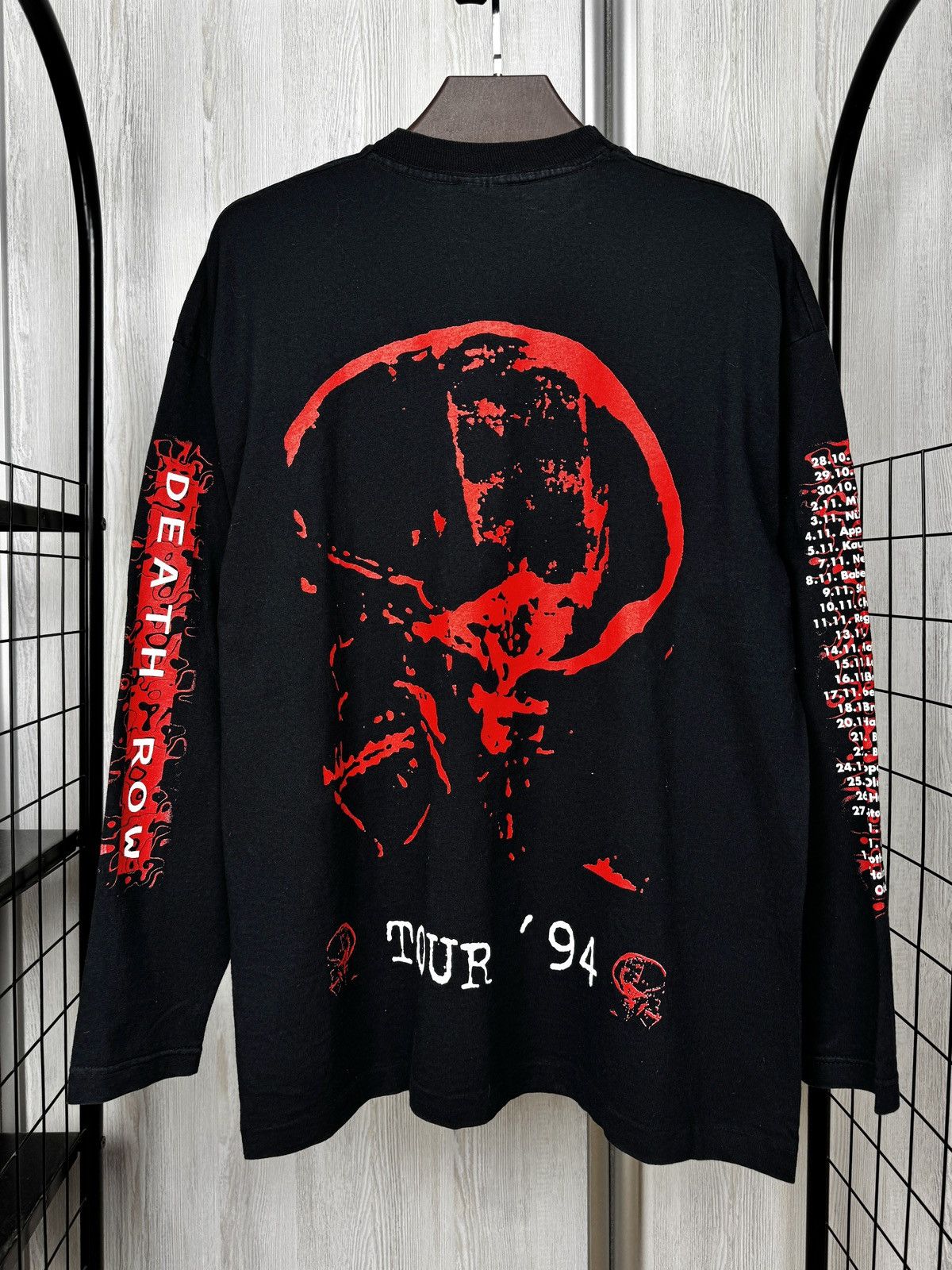 Band Tees Vintage ACCEPT tour ‘94 1994 Death Row Long Sleeve band tee Size US XL / EU 56 / 4 - 2 Thumbnail