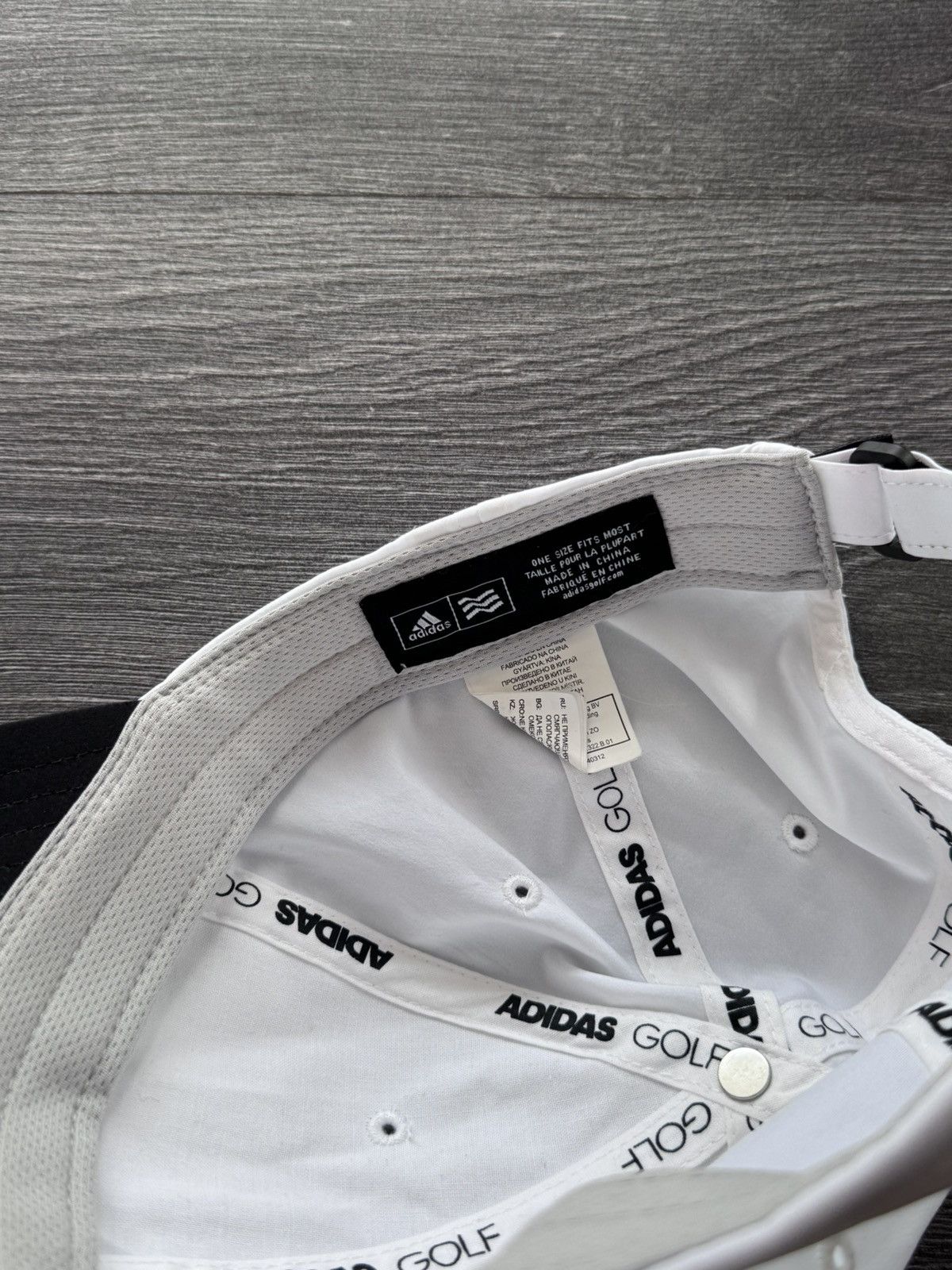 Adidas Y2K Vintage Adidas Golf White Cap Size ONE SIZE - 3 Thumbnail