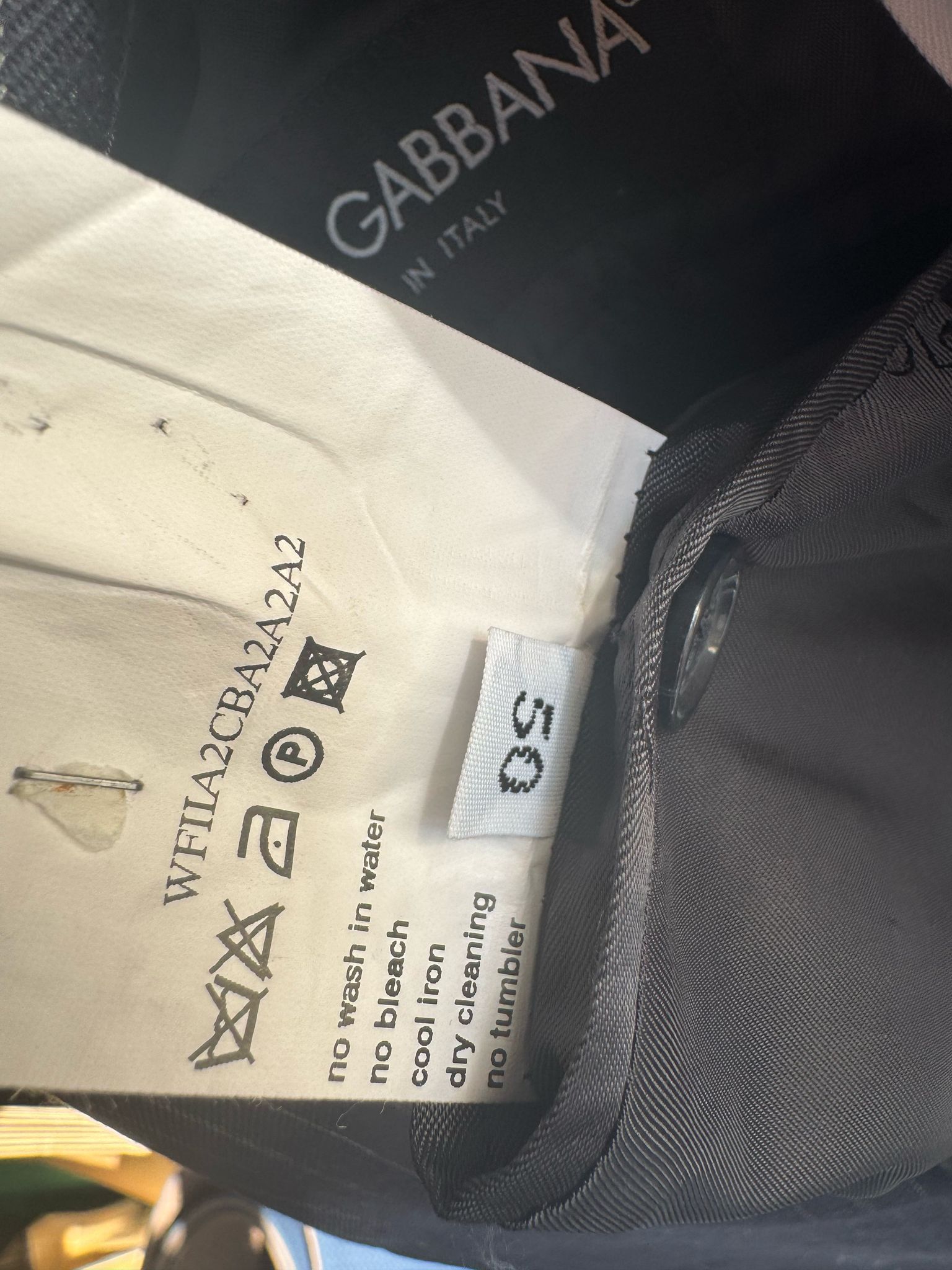Dolce & Gabbana Dolce & Gabbana Suit 50 blue Size 50R - 4 Thumbnail