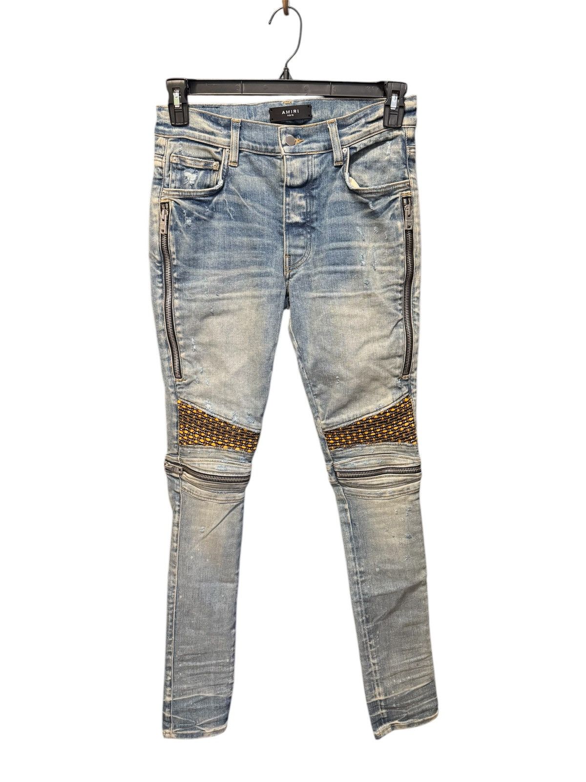 Amiri 🔥Brand New🔥Velvet PJ MX2 Jean Denim Size US 31 - 6 Thumbnail