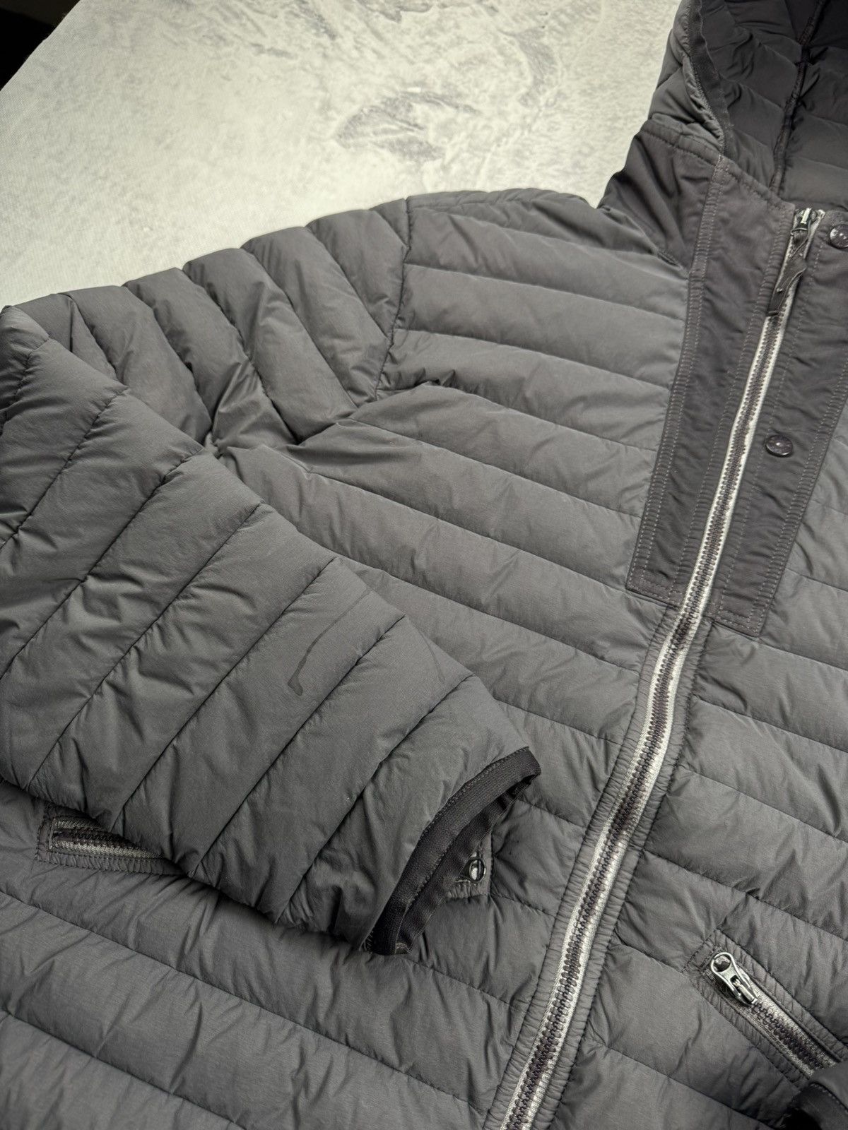 Stone Island × Vintage STONE ISLAND PUFFER DOWN OVERSIZE CASUAL JACKER Size US XXL / EU 58 / 5 - 3 Thumbnail