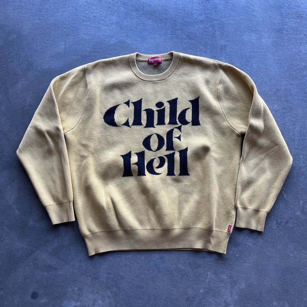 Supreme Child Of Hell Sweater | Grailed