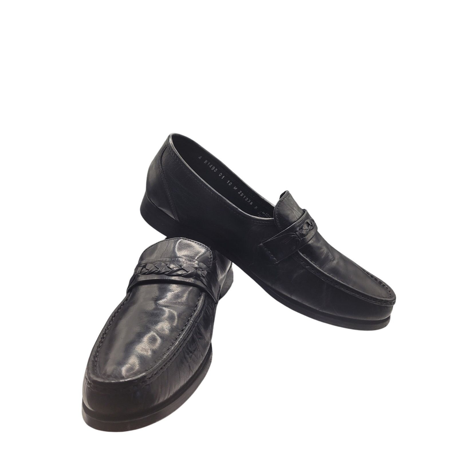 Nunn Bush Nunn Bush Womens Loafers Black Leather 1" Heel Sz 10 Size US 10 / IT 40 - 3 Thumbnail