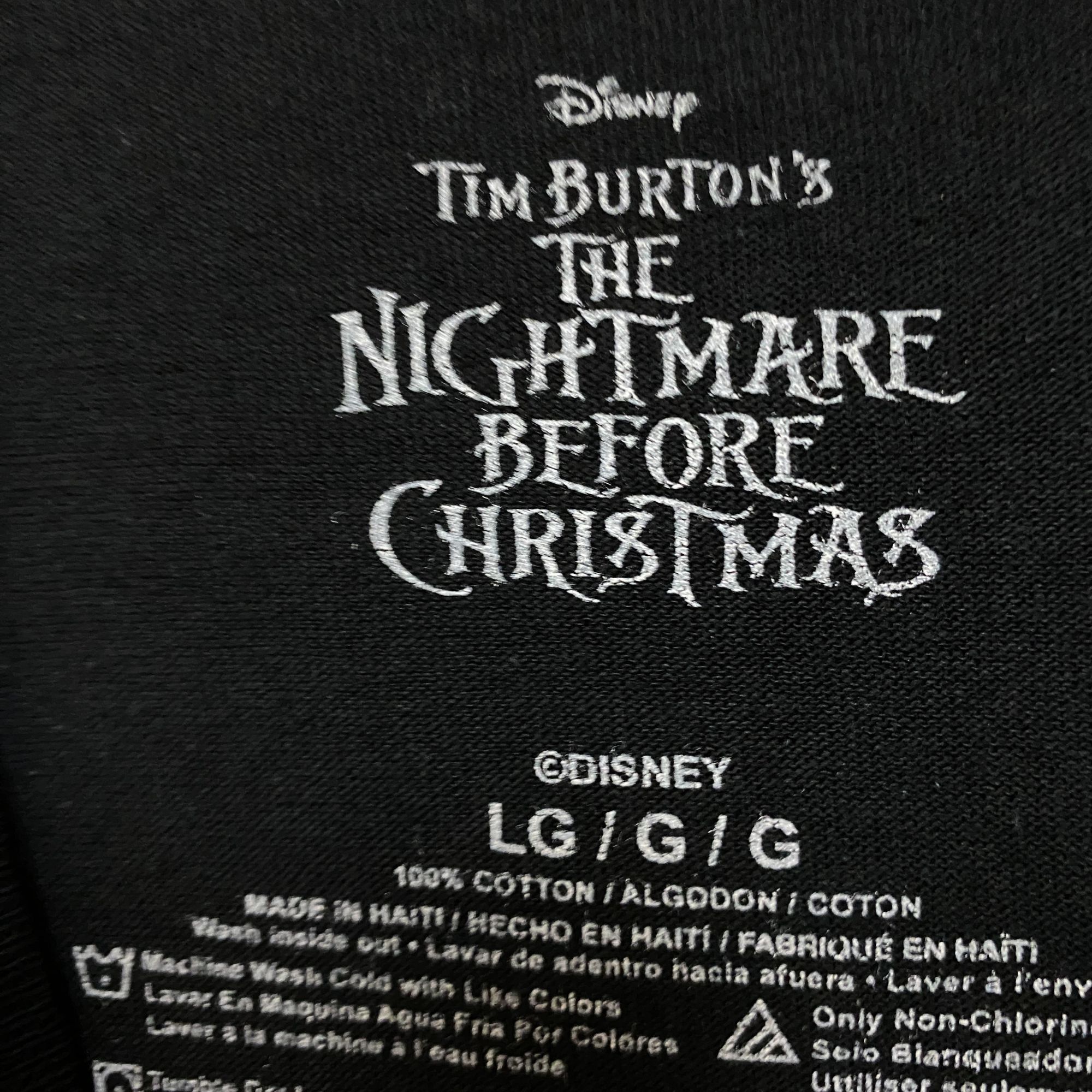 Disney The Nightmare Before Christmas Jack Skellington Disney Tee L Size US L / EU 52-54 / 3 - 4 Thumbnail