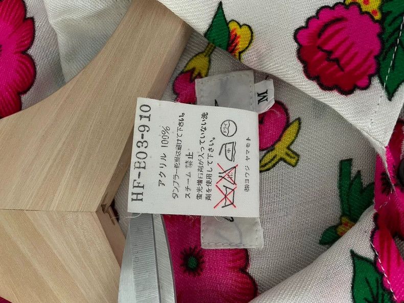 Yohji Yamamoto Yohji Yamamoto 1996 SS Flower & Junior Floral Shirt 2505-Ne Size US M / EU 48-50 / 2 - 4 Thumbnail