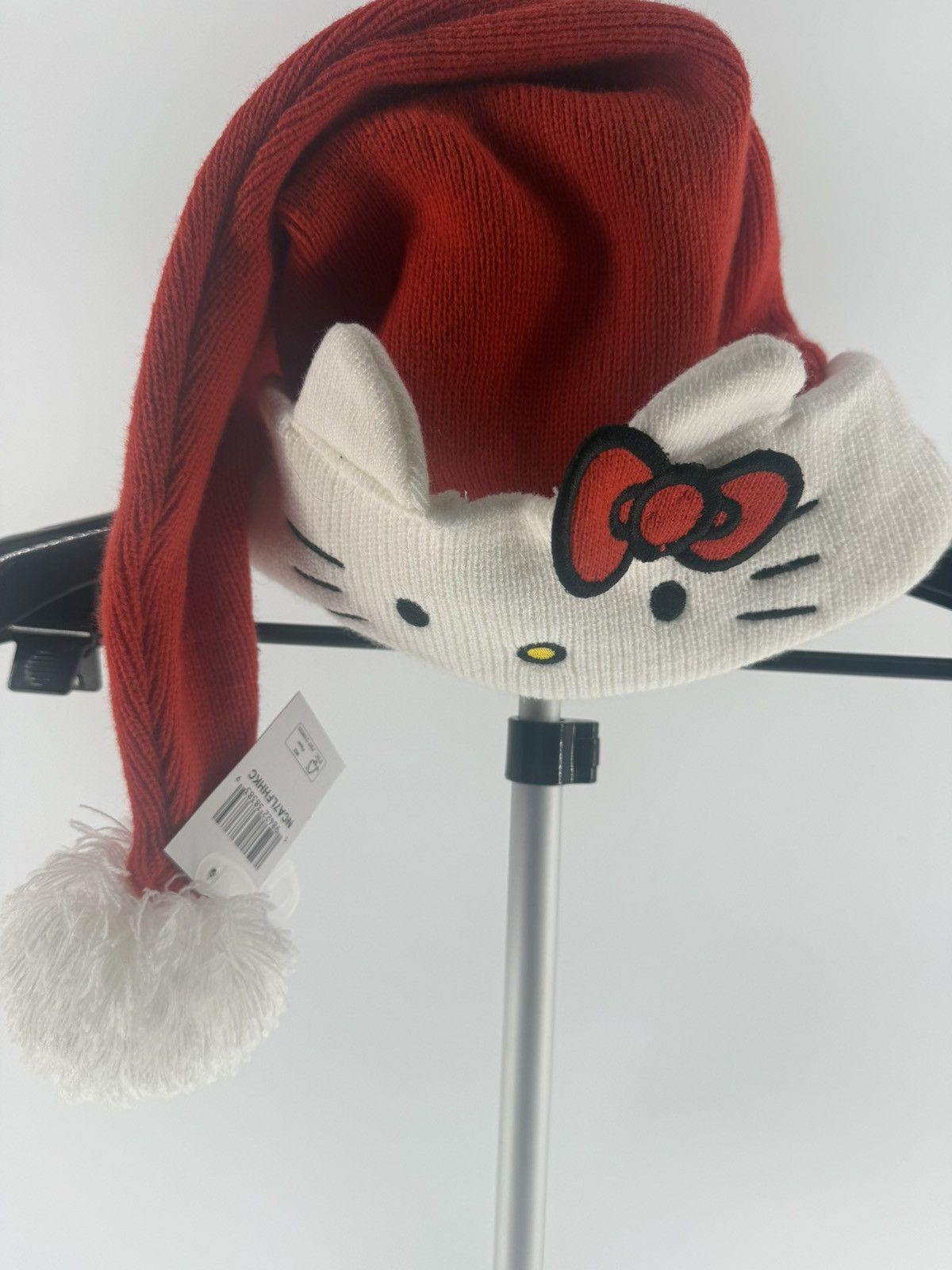 Other Hello Kitty Christmas Holiday Santa Red Beanie Hat Knit Size ONE SIZE - 8 Thumbnail