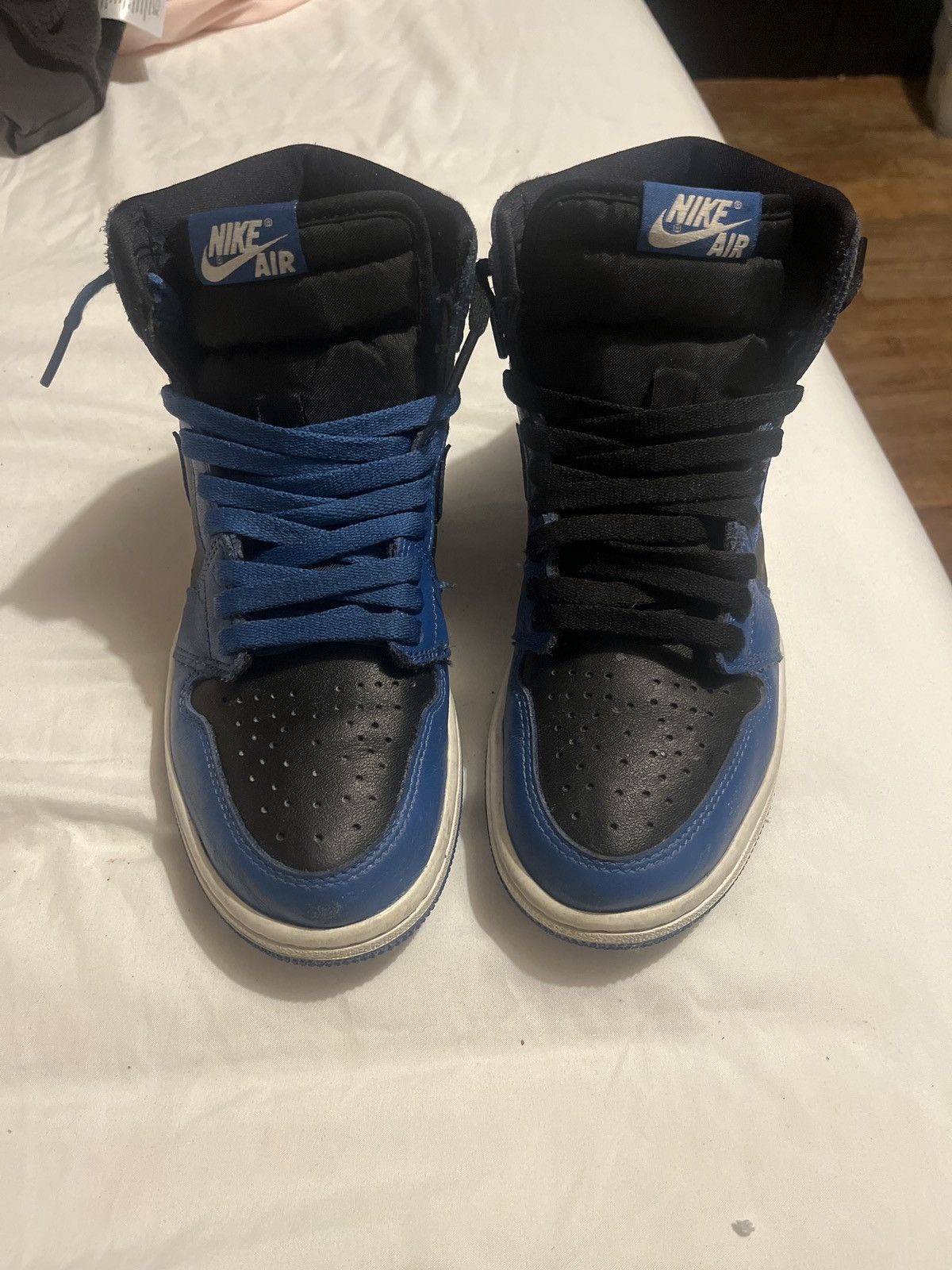 Jordan Brand × Nike Air Jordan 1 Retro High Dark Marina Blue Size US 6.5 / EU 39-40 - 3 Thumbnail