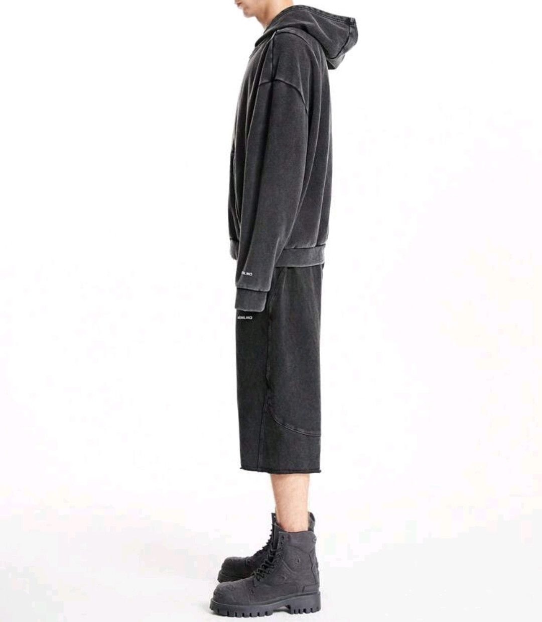 Japanese Brand Oversized Big Pocket Washed Simple Distressed Hoodies Size US S / EU 44-46 / 1 - 4 Thumbnail
