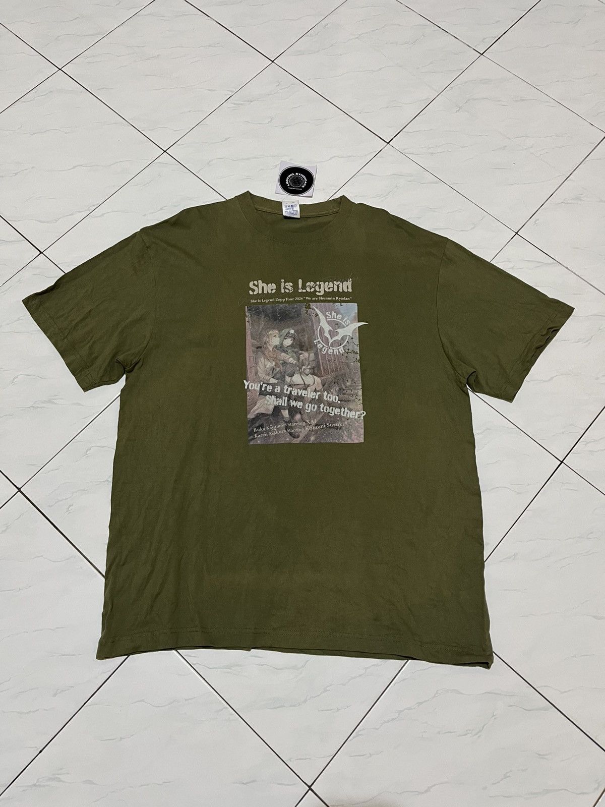 Band Tees She is Legend Zepp Tour 2024 “We Are Shunmin Ryodan” Tee Size US XL / EU 56 / 4 - 2 Thumbnail