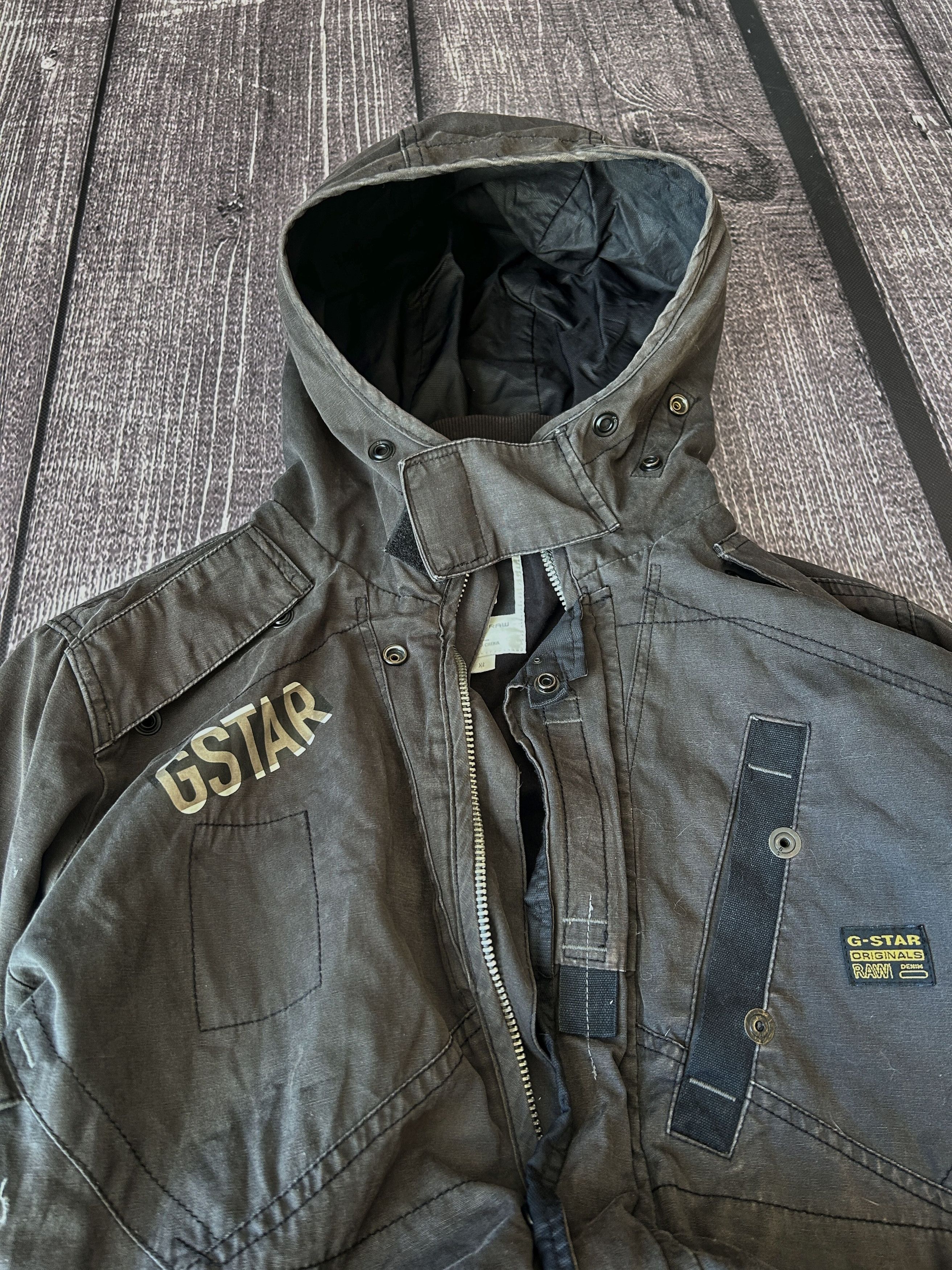 G-Star G-Star Raw US TAC Hooded Military Jacket Archive Techwear Size US M / EU 48-50 / 2 - 4 Thumbnail