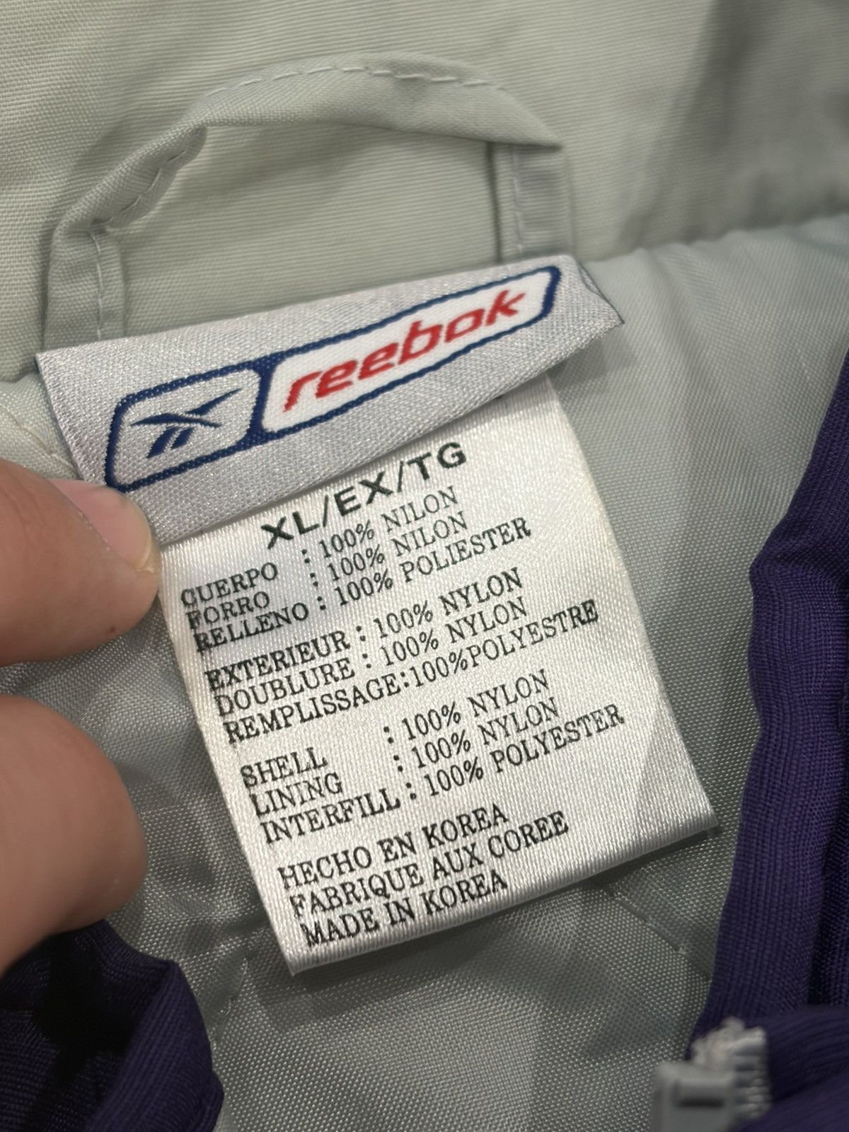 Reebok Vintage 90s Baltimore Ravens Quilted Reebok Puffer Jacket XL Size US XL / EU 56 / 4 - 4 Thumbnail