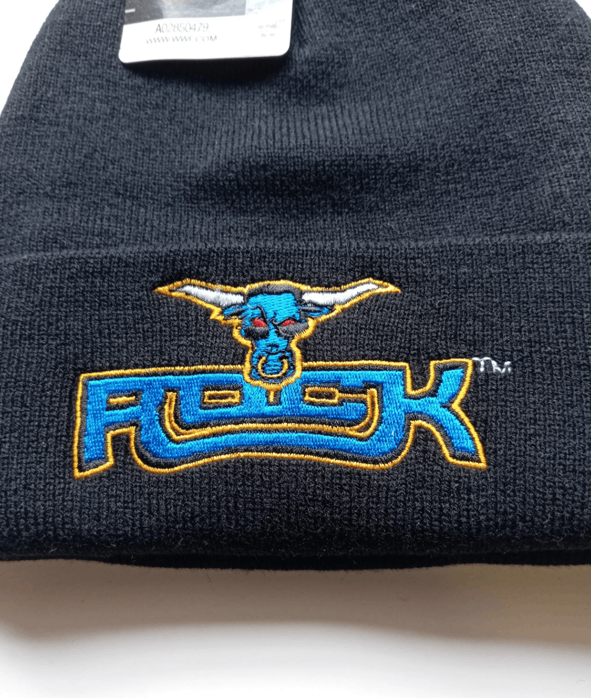WWF WWF THE ROCK - CANDY ASS - BEANIE HAT Size ONE SIZE - 4 Thumbnail
