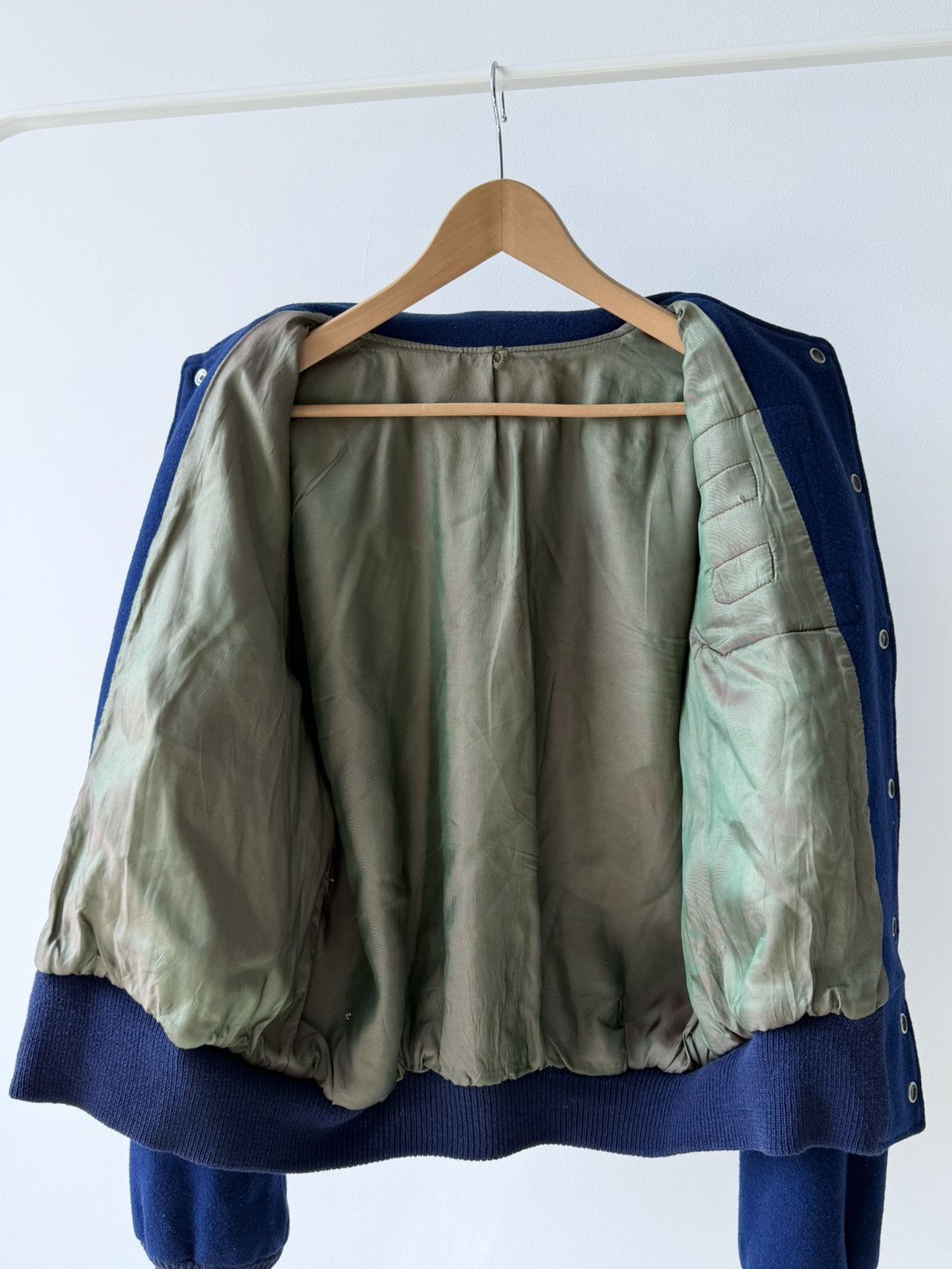 Vintage Vintage 60s Hatchers Varsity College Bomber Jacket Size US L / EU 52-54 / 3 - 11 Thumbnail