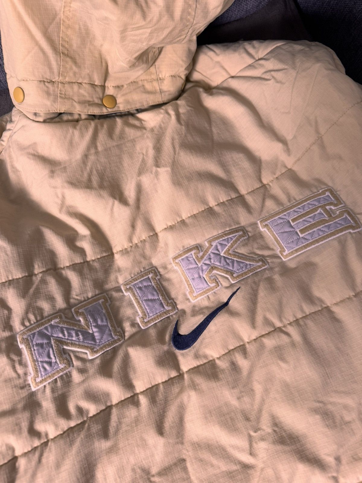 Nike × Nike ACG NIKE PUFFER DOWN BASIC LOGO OVERSIZE NYLON JACKET Size US S / EU 44-46 / 1 - 6 Thumbnail