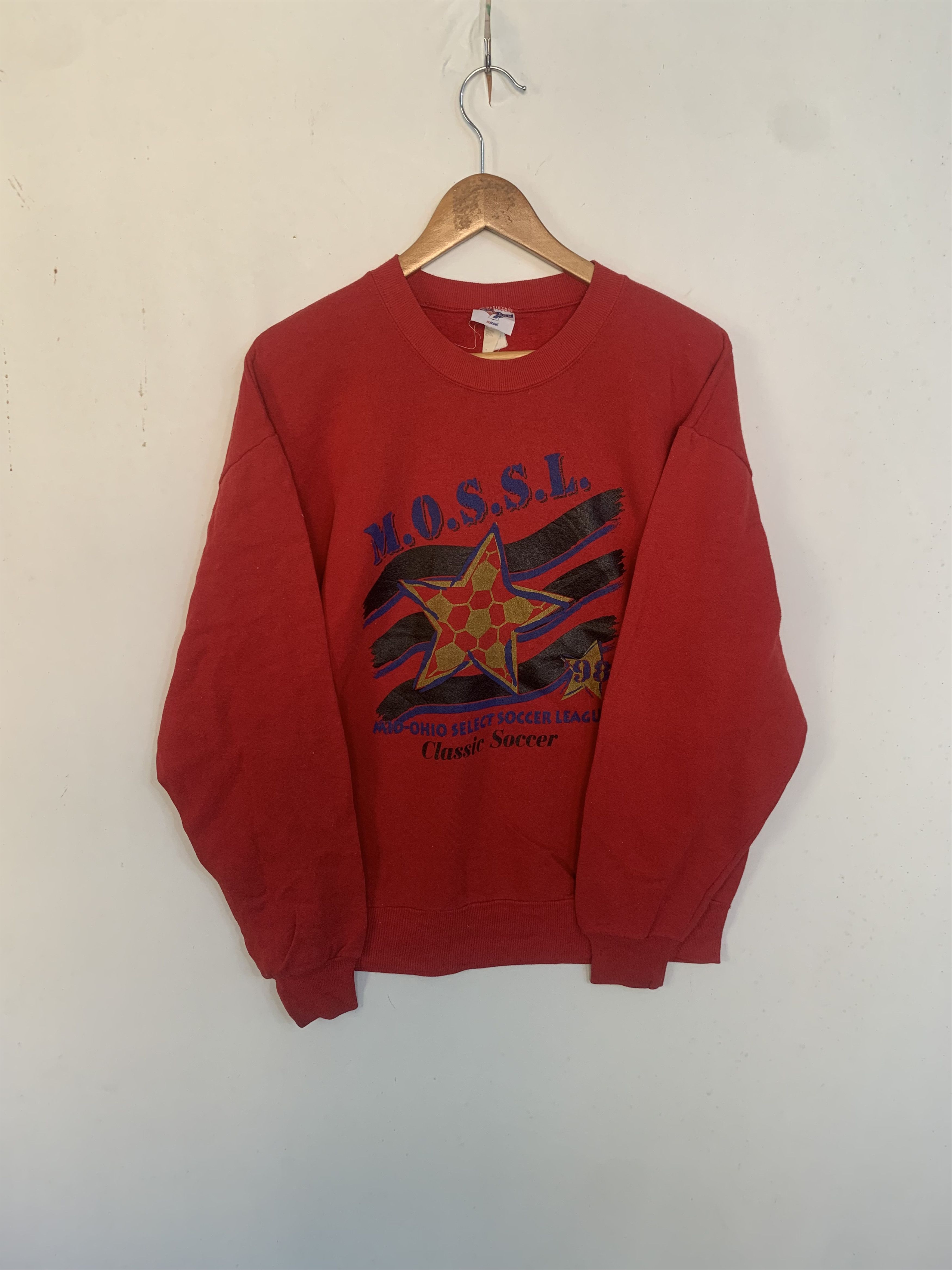 Vintage Vintage Mid Ohio Select Soccer League Sweatshirt Size US M / EU 48-50 / 2 - 4 Thumbnail