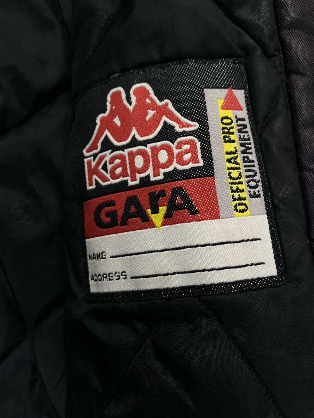 Kappa 🚨 Kappa GArA Juventus vintage 1996 jacket coat zip black Size US L / EU 52-54 / 3 - 12 Thumbnail