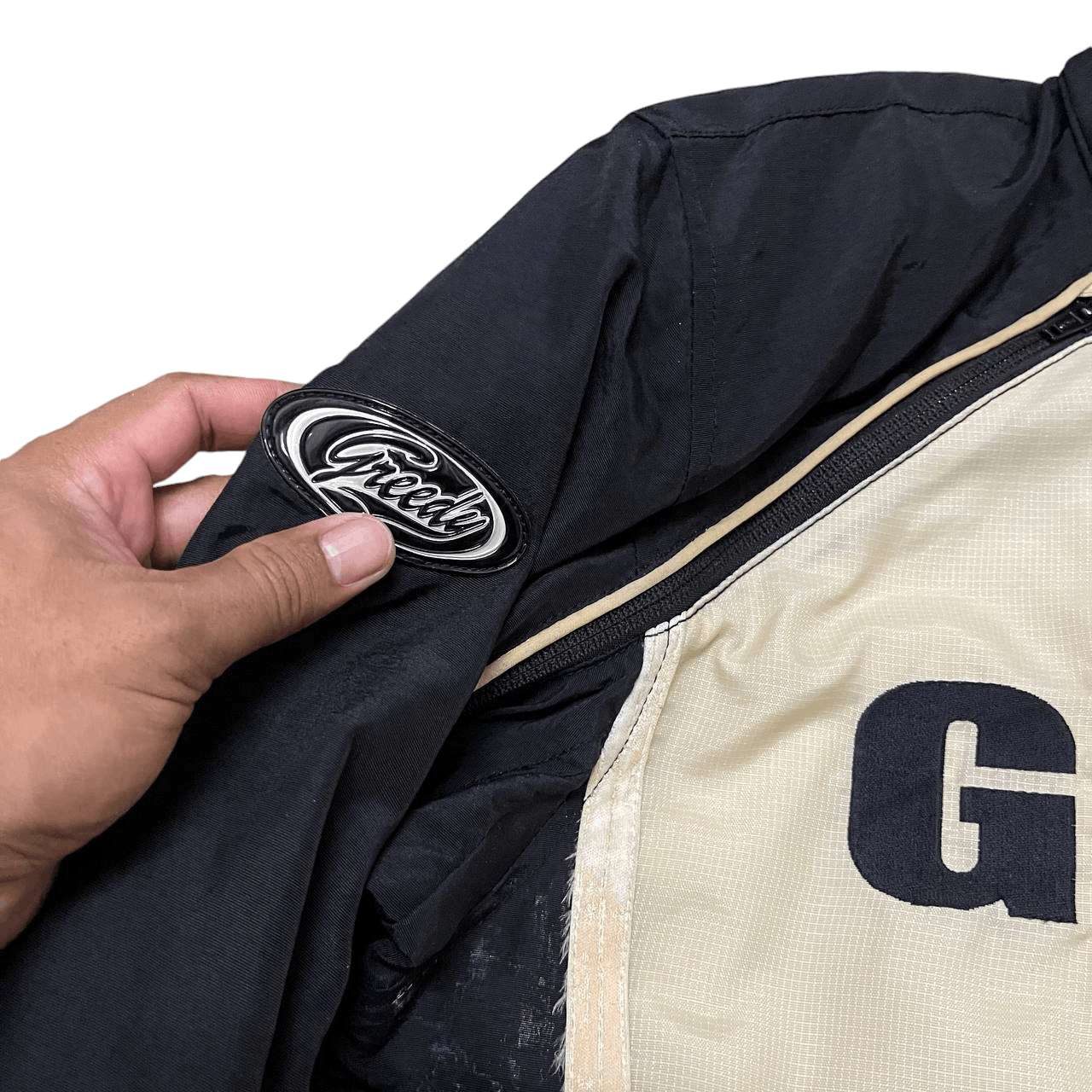 Japanese Brand Vintage Greedy Racing Jacket with Padding Size US M / EU 48-50 / 2 - 5 Thumbnail