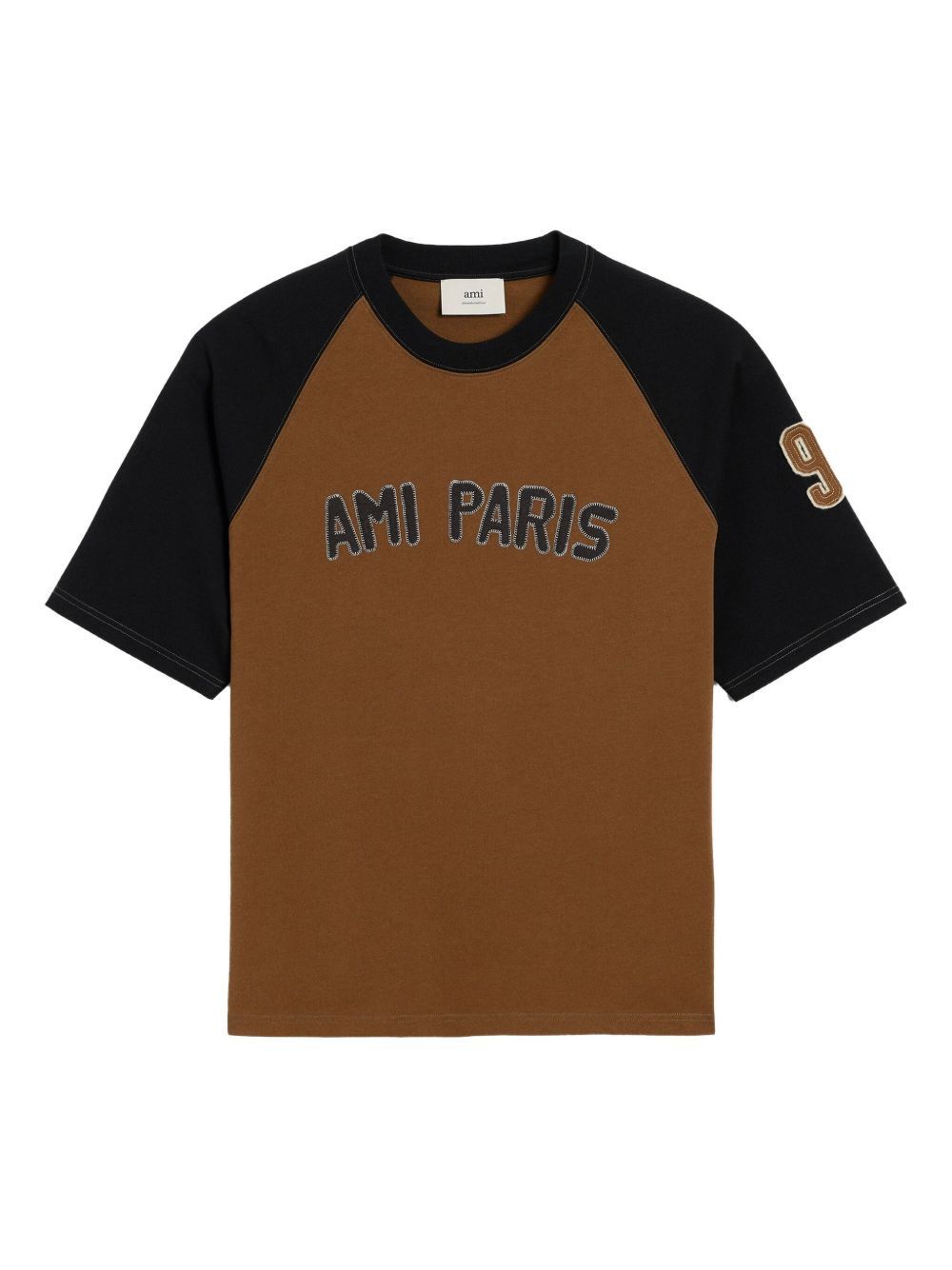 AMI COTTON COLORBLOCK T-SHIRT Size US XL / EU 56 / 4 - 1 Thumbnail