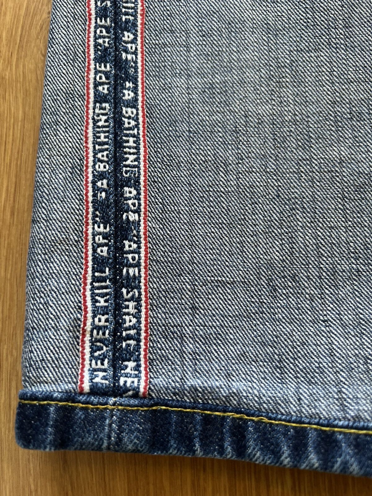 Bape BAPE 2008 Type-05 Slim Taper Jeans–S/Big Logo/Archive Rare Size US 30 / EU 46 - 7 Thumbnail