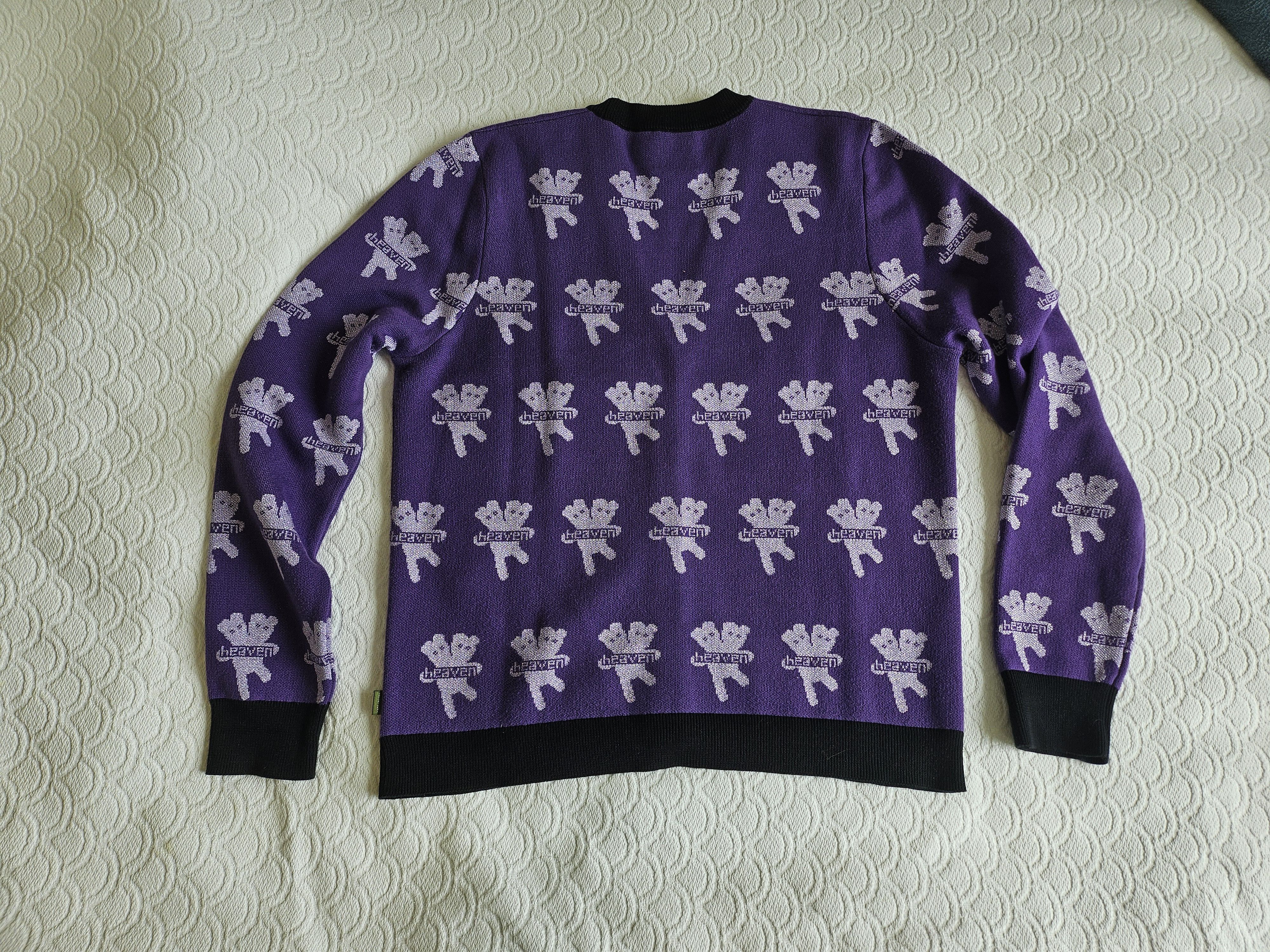 Heaven by Marc Jacobs Heaven by Marc Jacobs purple logo cardigan. Size XL / US 12-14 / IT 48-50 - 9 Thumbnail