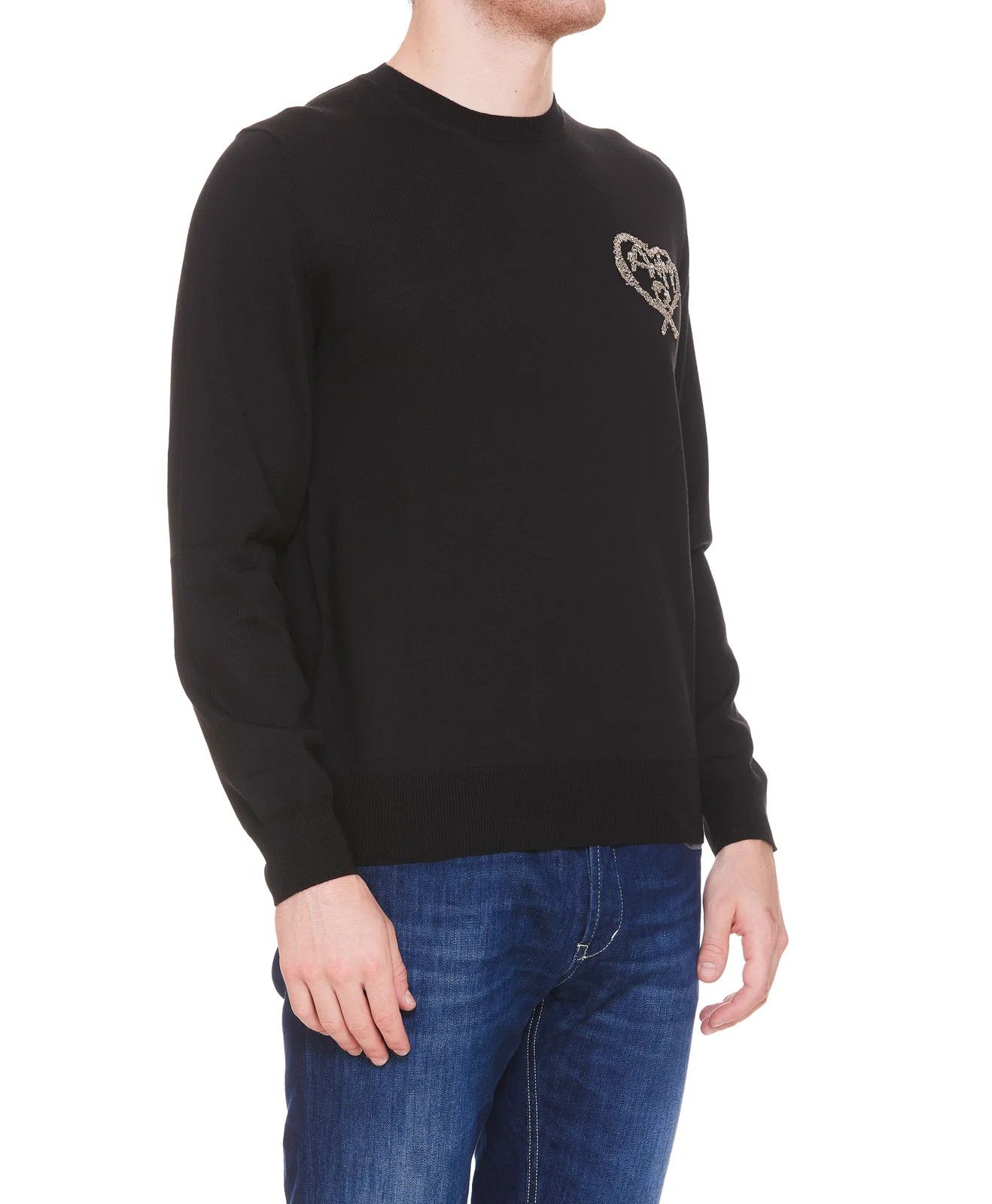 Alexander McQueen o1y1024 Sweater in Black Size US S / EU 44-46 / 1 - 3 Thumbnail