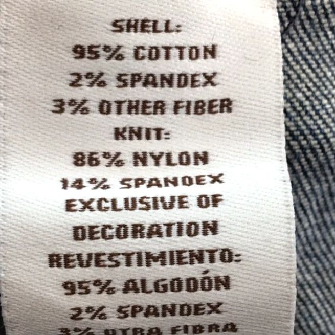 Vintage Womens Liz Lange Blue Maternity Jeans L 36X26 Size 36" / US 14 / IT 50 - 7 Thumbnail