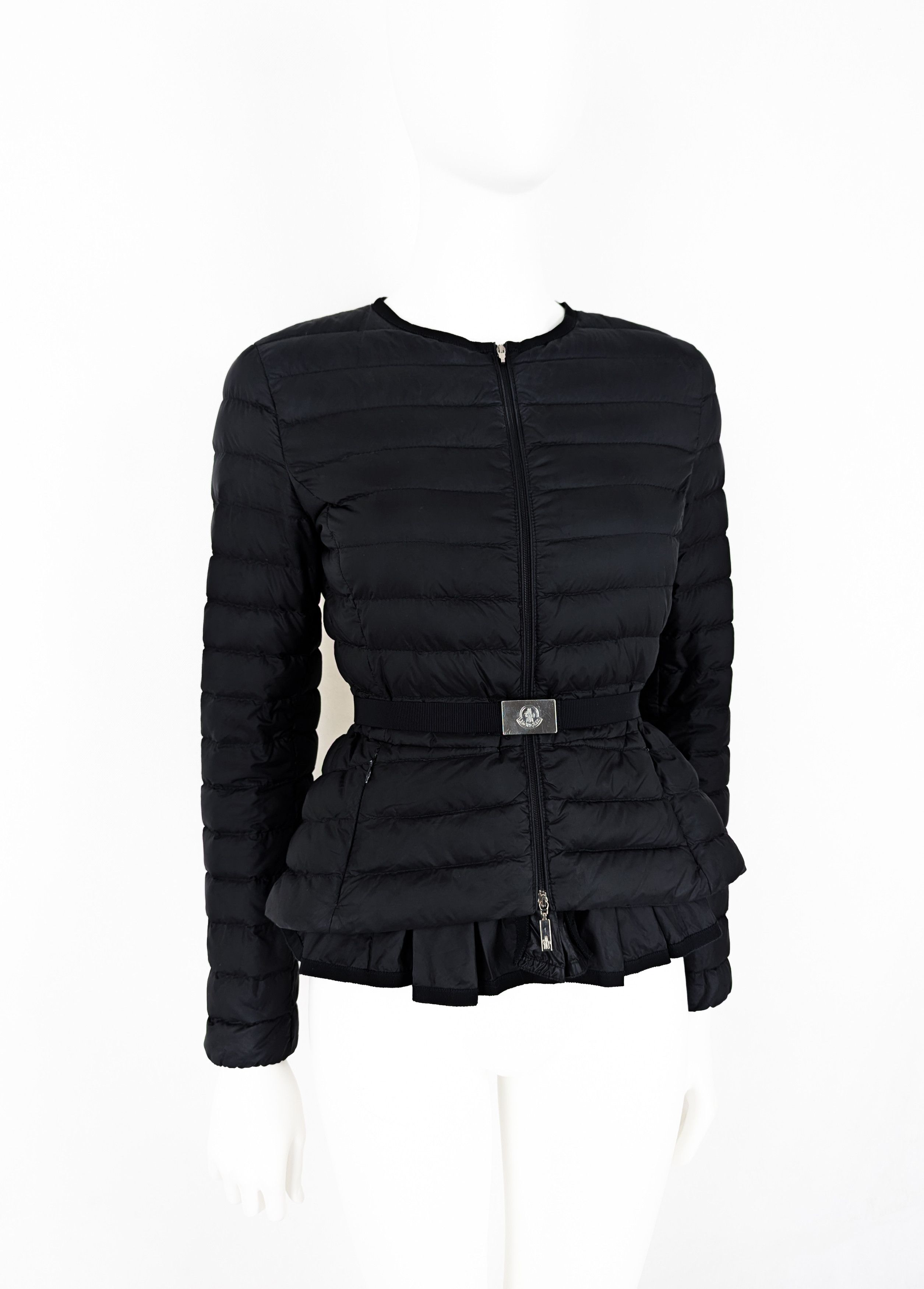 Moncler Moncler morvan giubbotto 1 XS black puffer coat jacket Size XS / US 0-2 / IT 36-38 - 2 Thumbnail