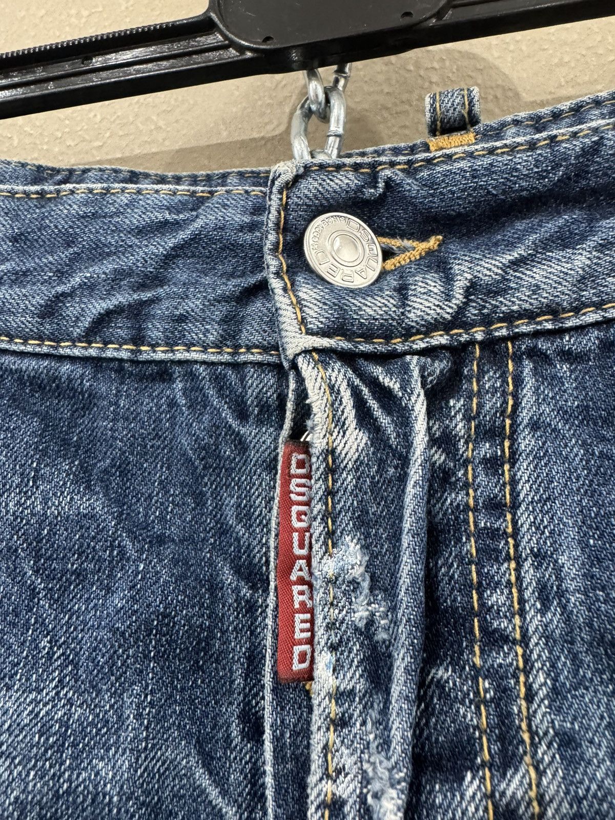 Dsquared2 Dsquared2 Denim Shorts Jeans Designer Rare Streetwear Hype Size US 30 / EU 46 - 7 Thumbnail