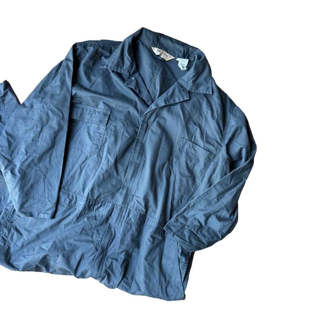 Other Vintage Big Mac Coveralls Men's 3XL Mechanic Workwear Blue Size US 44 / EU 60 - 2 Thumbnail